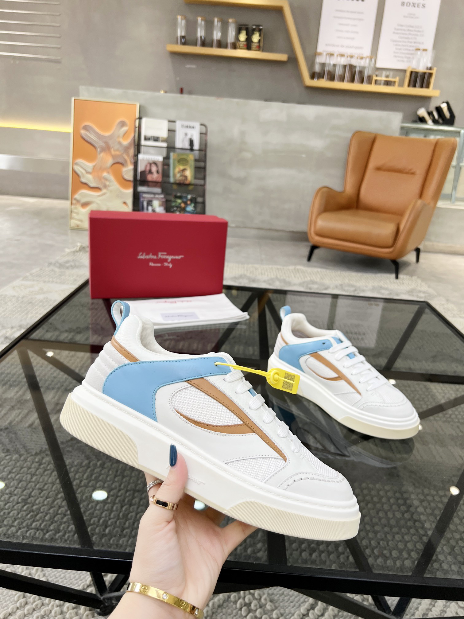 Salvatore Ferragamo Casual Sneakers Multicolor