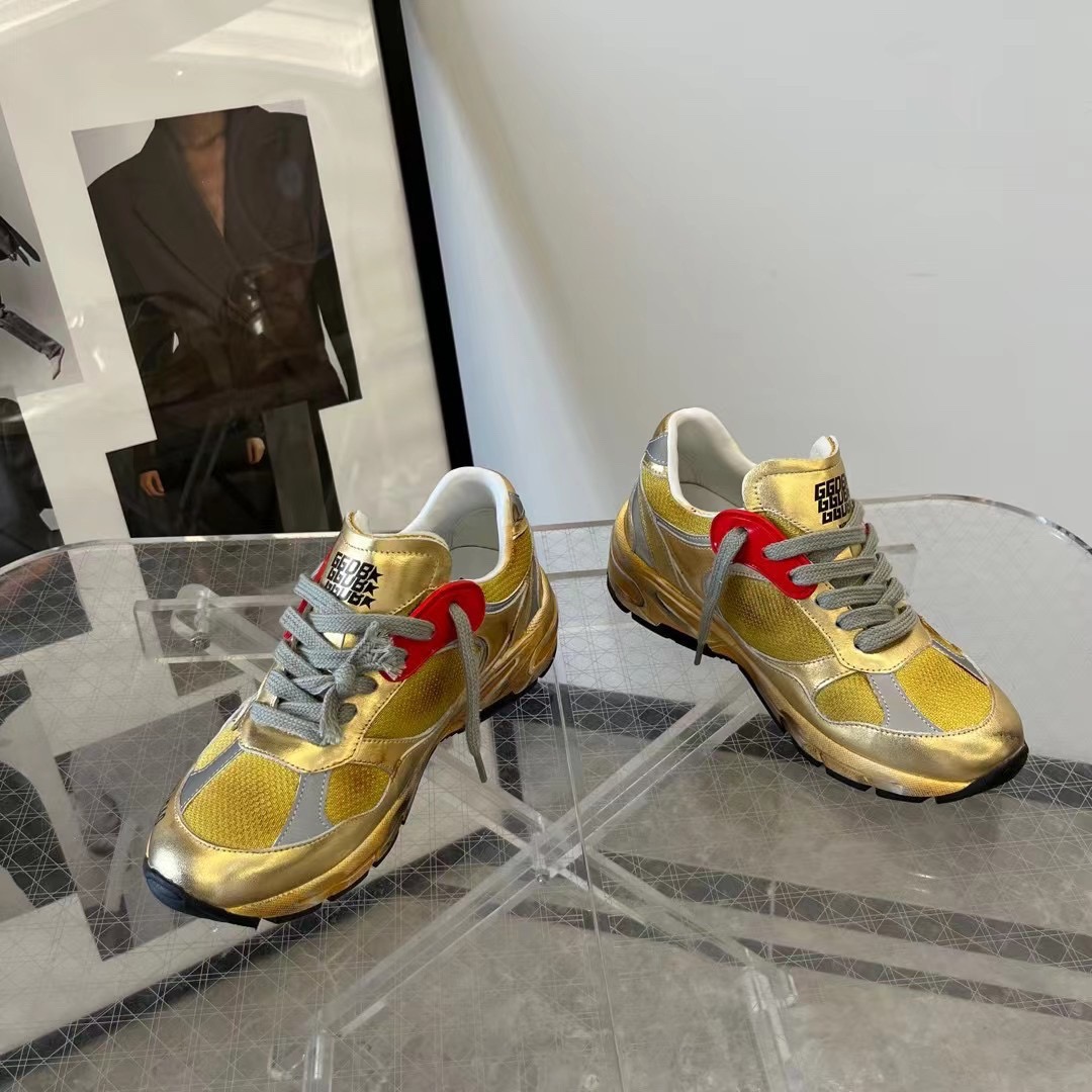 Golden Goose Ball Star Sneaker Gold