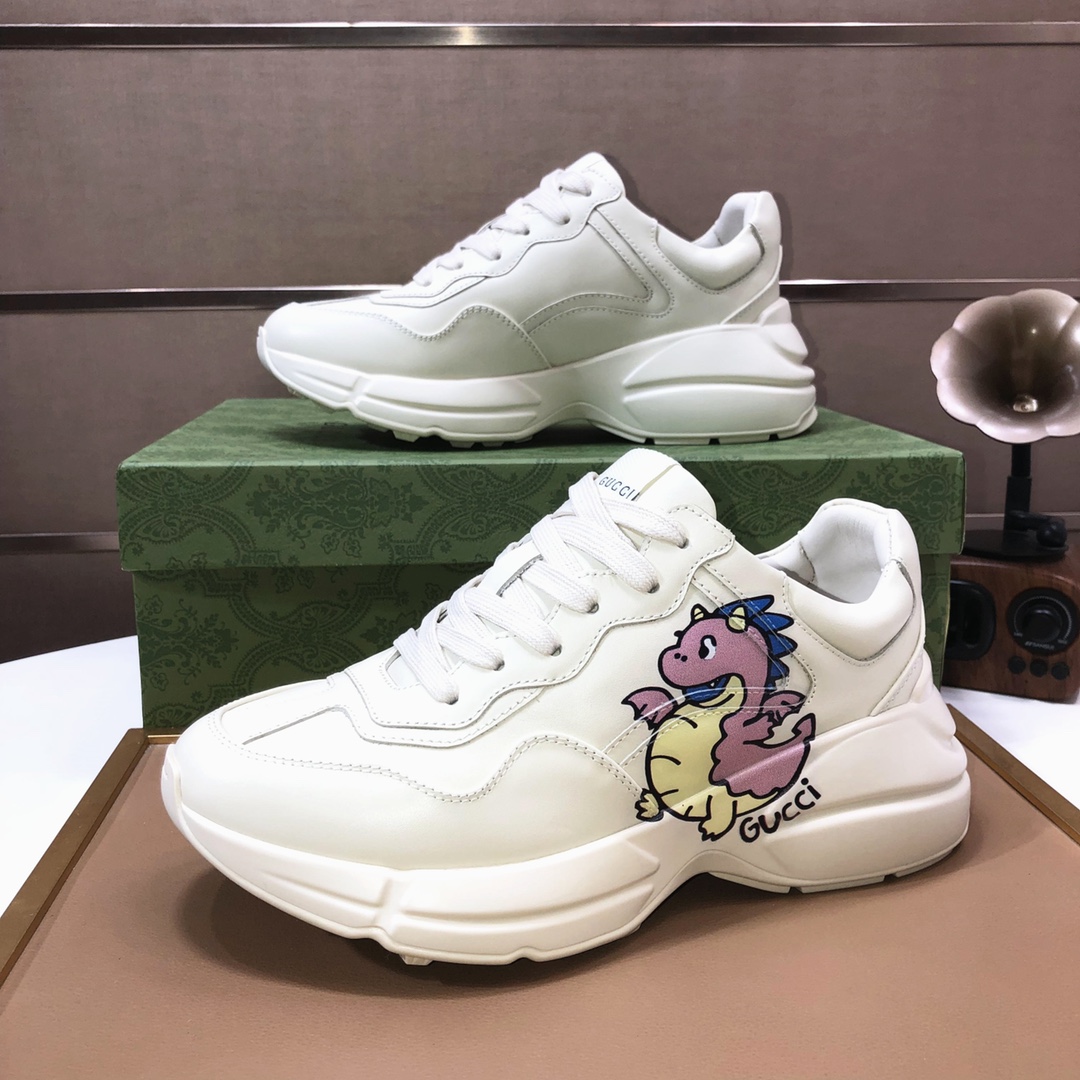 Gucci Dragon Dad Sneakers White