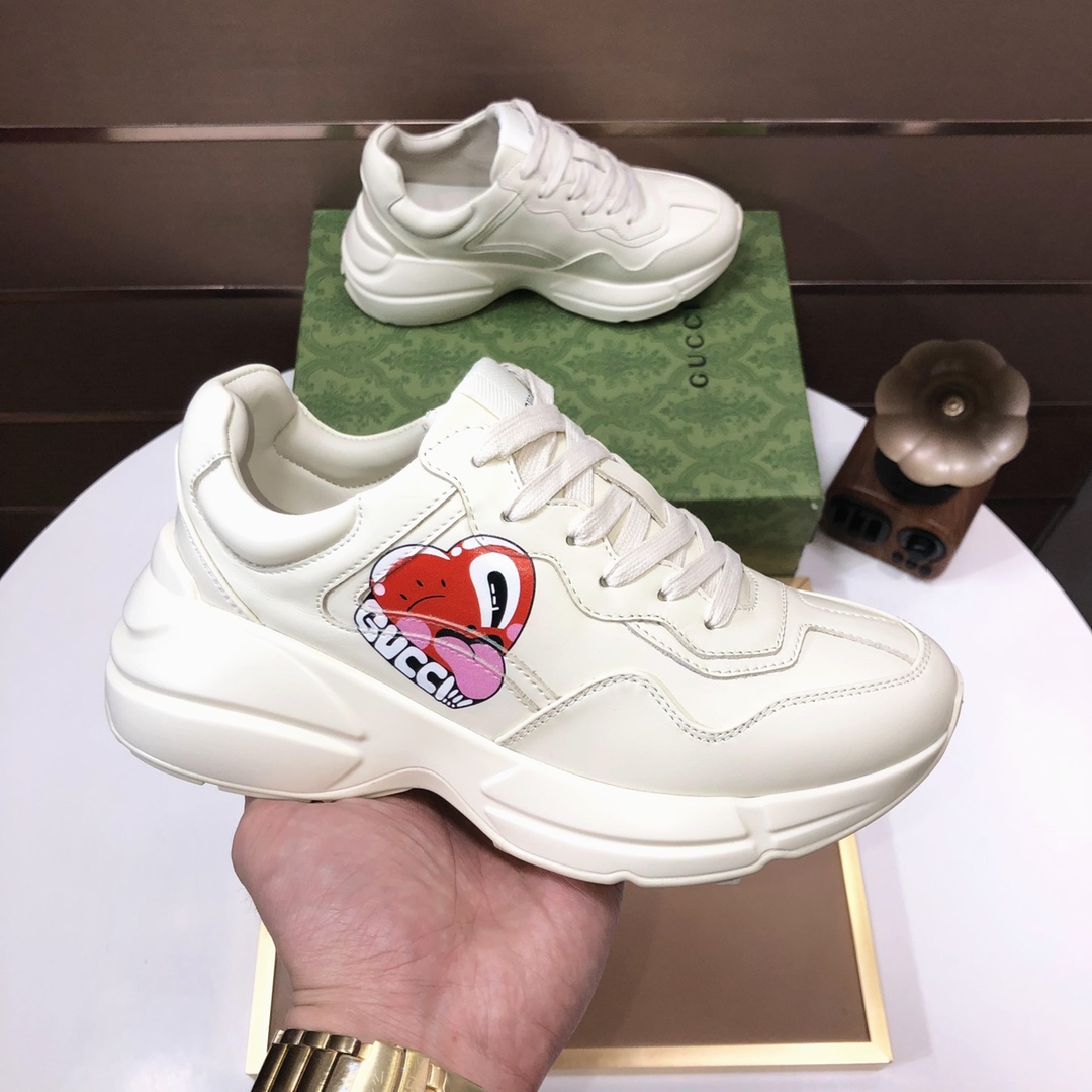Gucci Rhyton Cherry Sneaker Cream