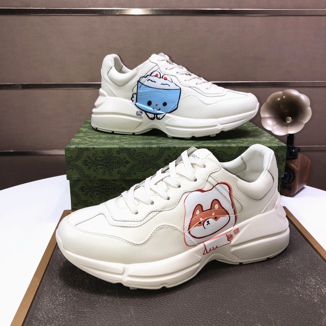 Gucci Dad Sneakers Cartoon White