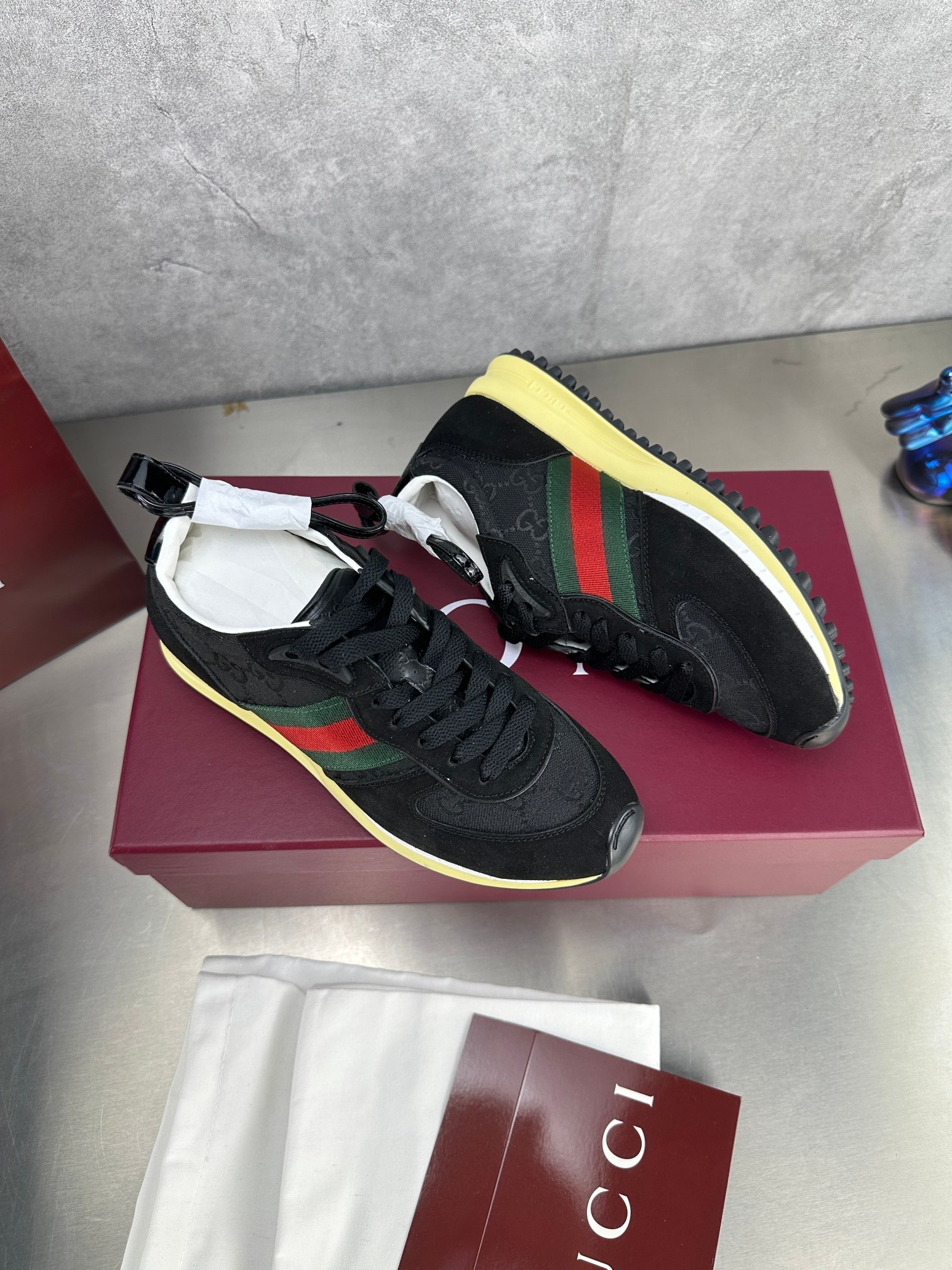Gucci Re-Motion Platform Sneakers Black