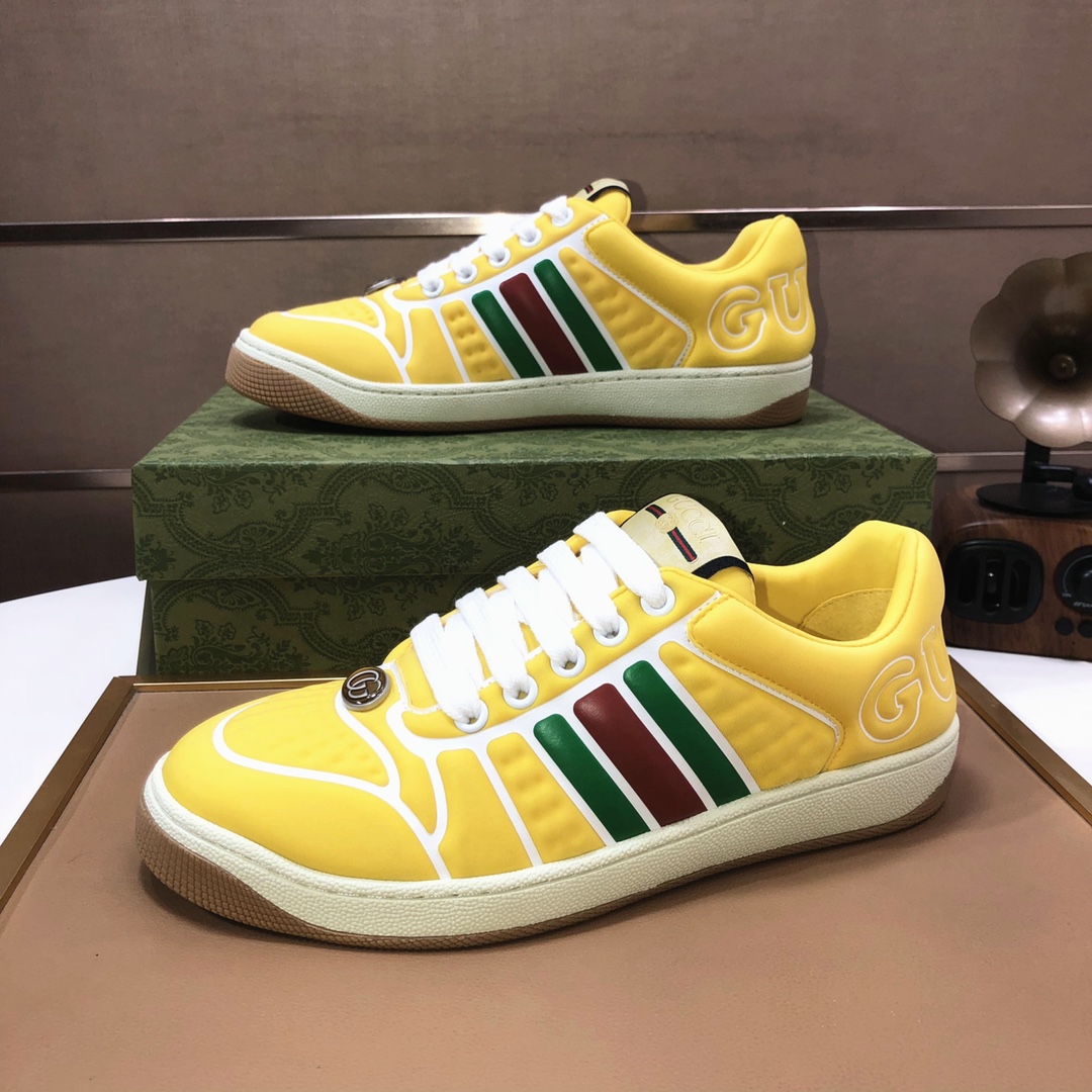 Gucci Low-Top Sneaker Yellow