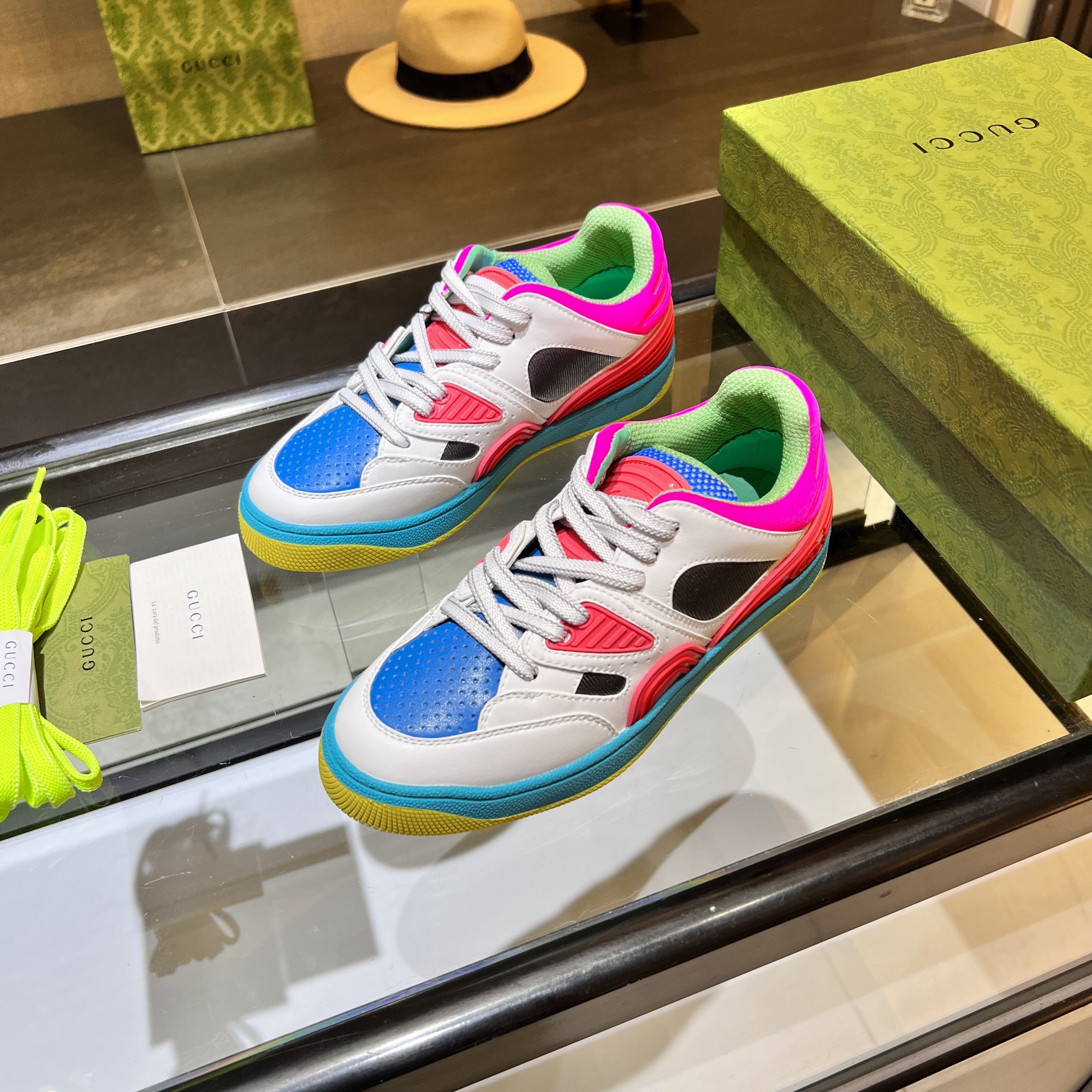 Gucci 2022 Low-Top Sneakers Multicolor