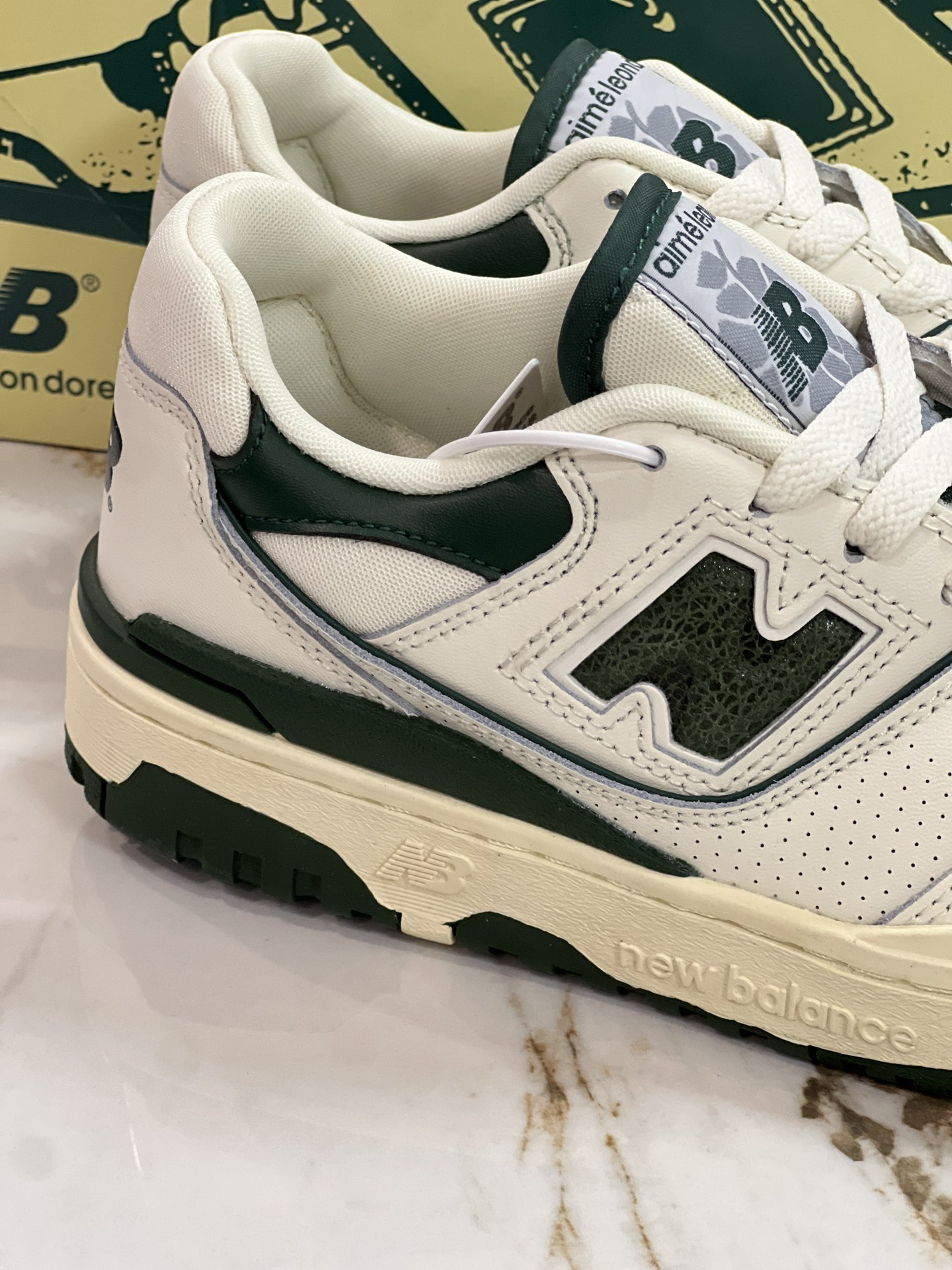 New Balance 550 ALD Low Sneakers White Green