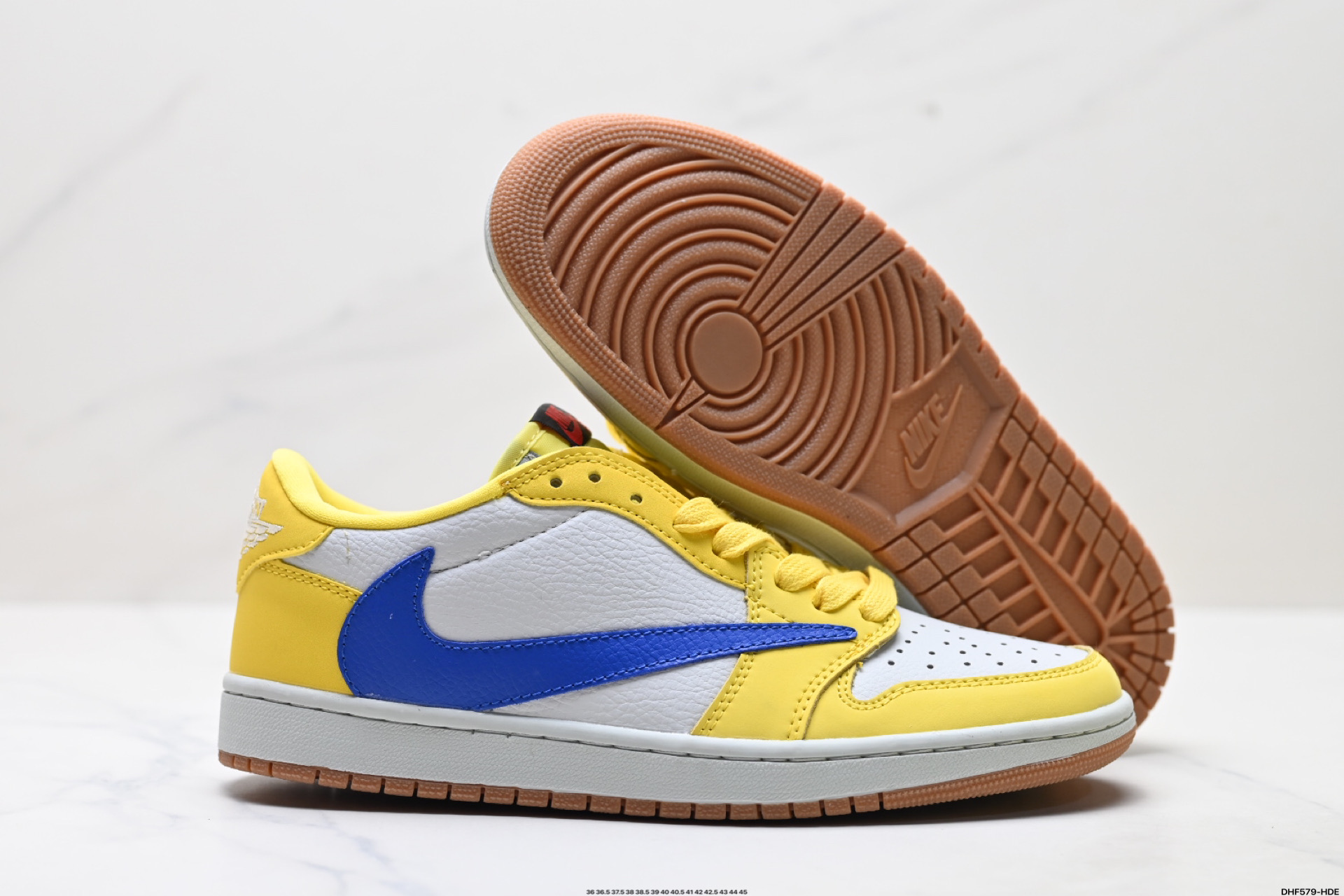 Nike Air Jordan 1 Low Yellow Blue