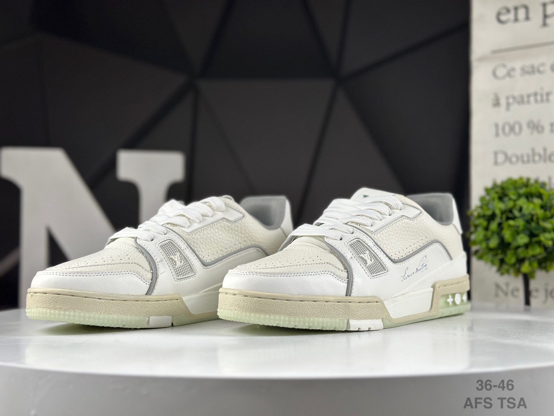 Louis Vuitton LV Trainer Sneaker White