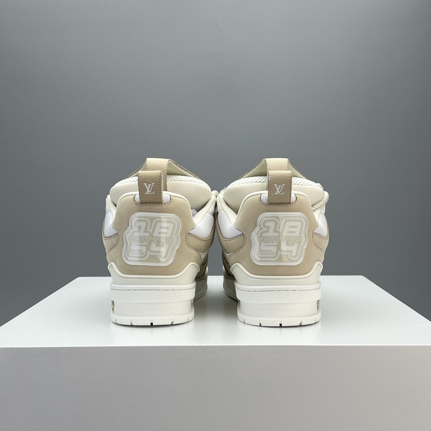 Louis Vuitton LV Trainer Sneaker Beige