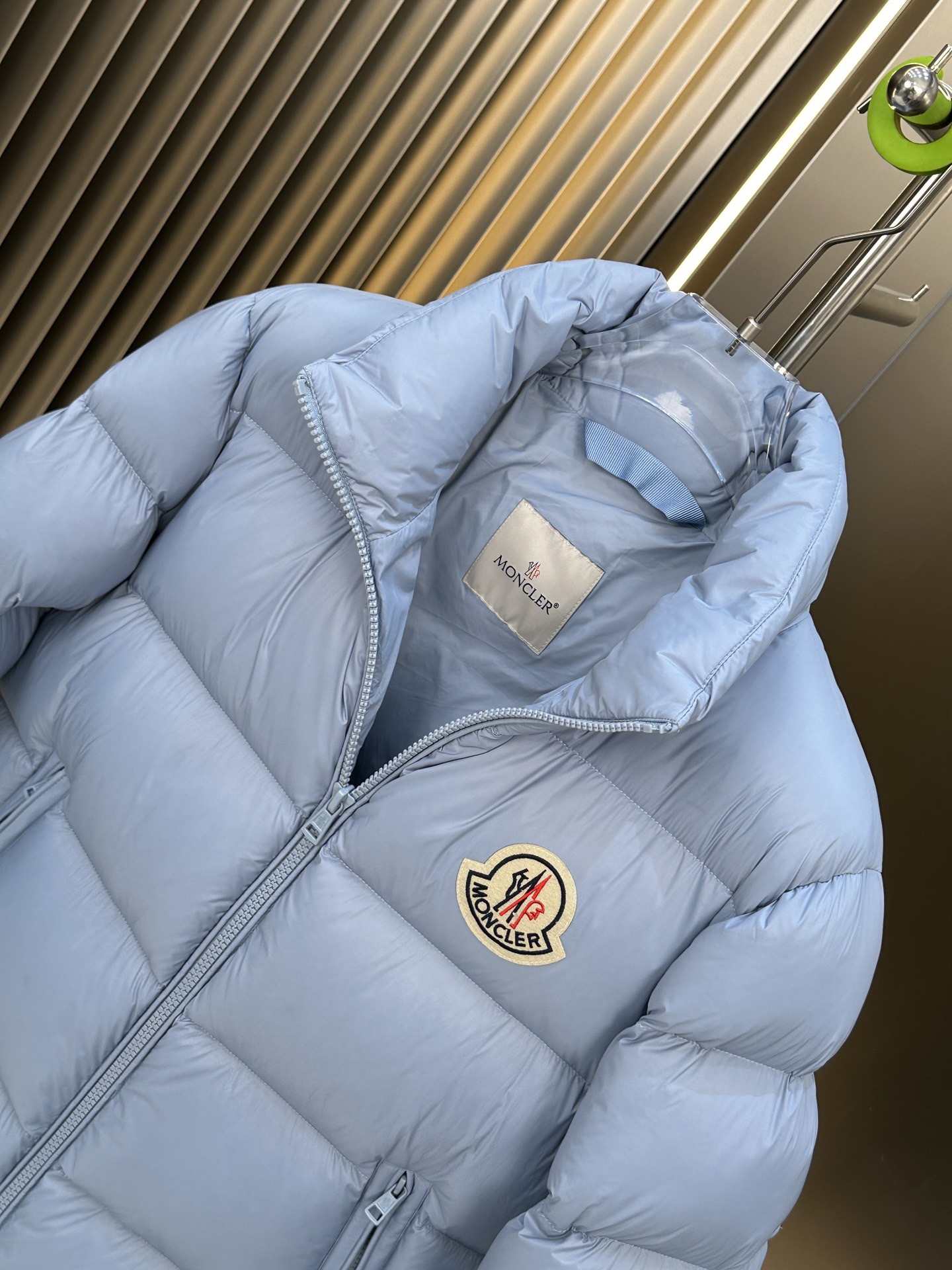 Moncler Citala Down Jacket Light Blue
