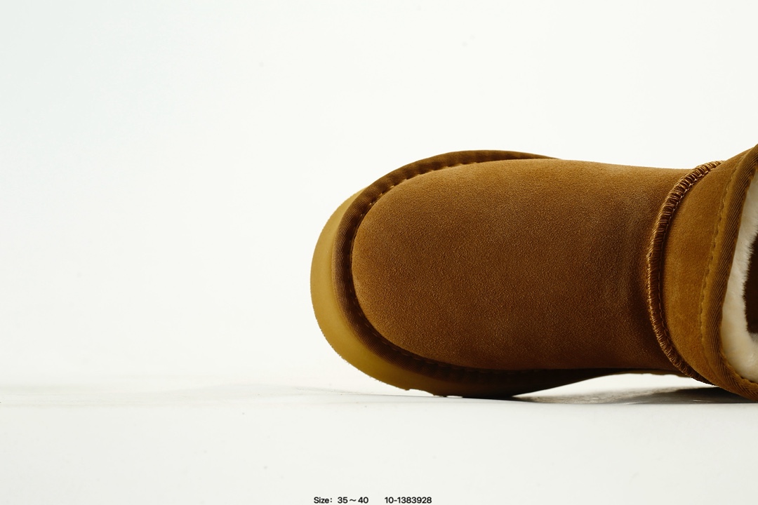 UGG Platform Mini Snow Boots Chestnut