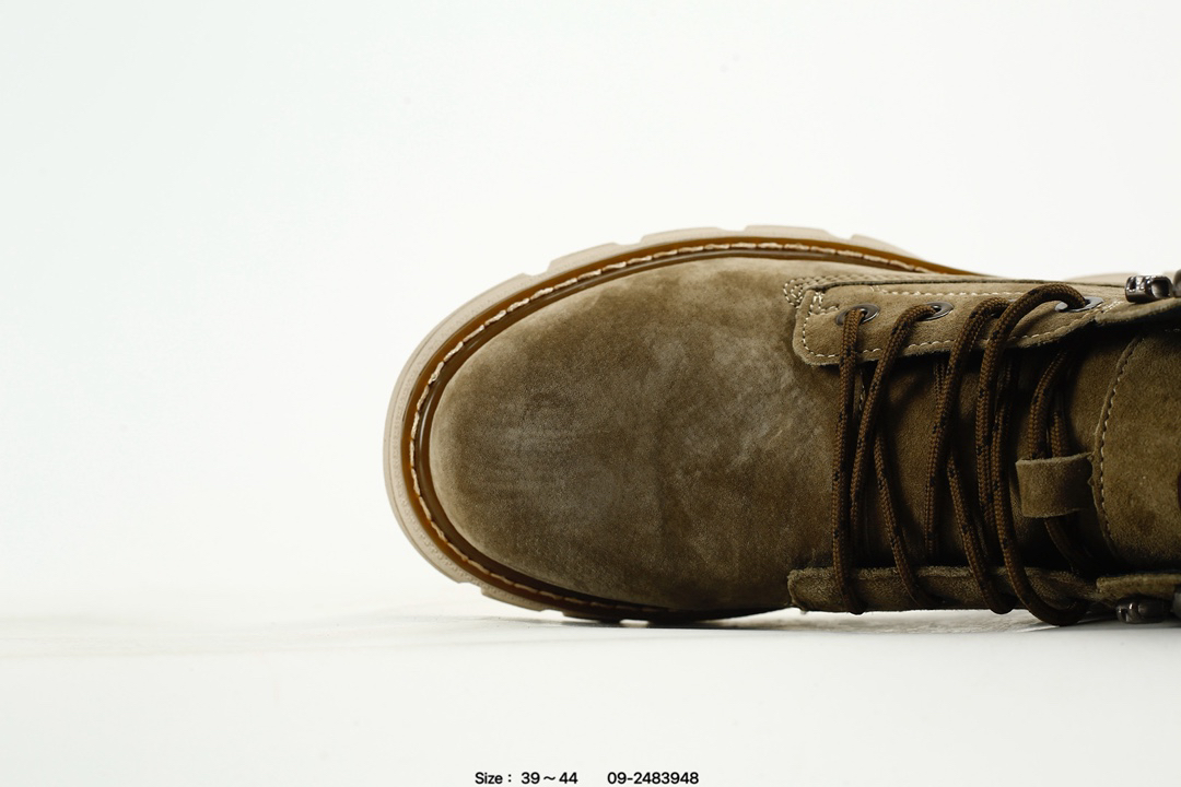 UGG Suede Platform Winter Boots Olive