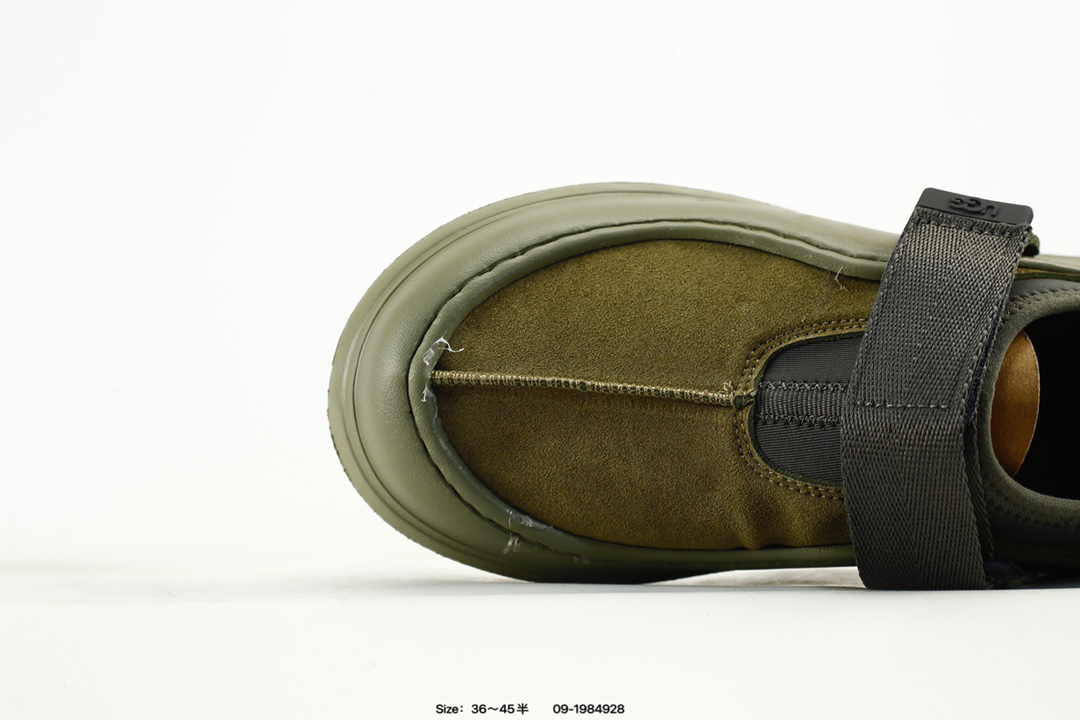 UGG Tasman Lowcut Platform Clog Olive Green
