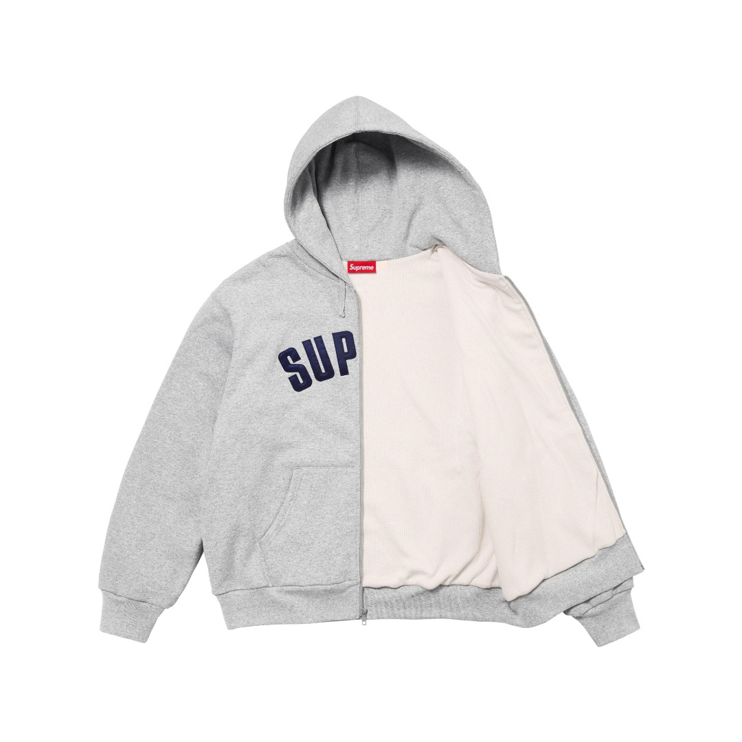 Supreme Thermal-Lined Zip Hoodie Multicolor