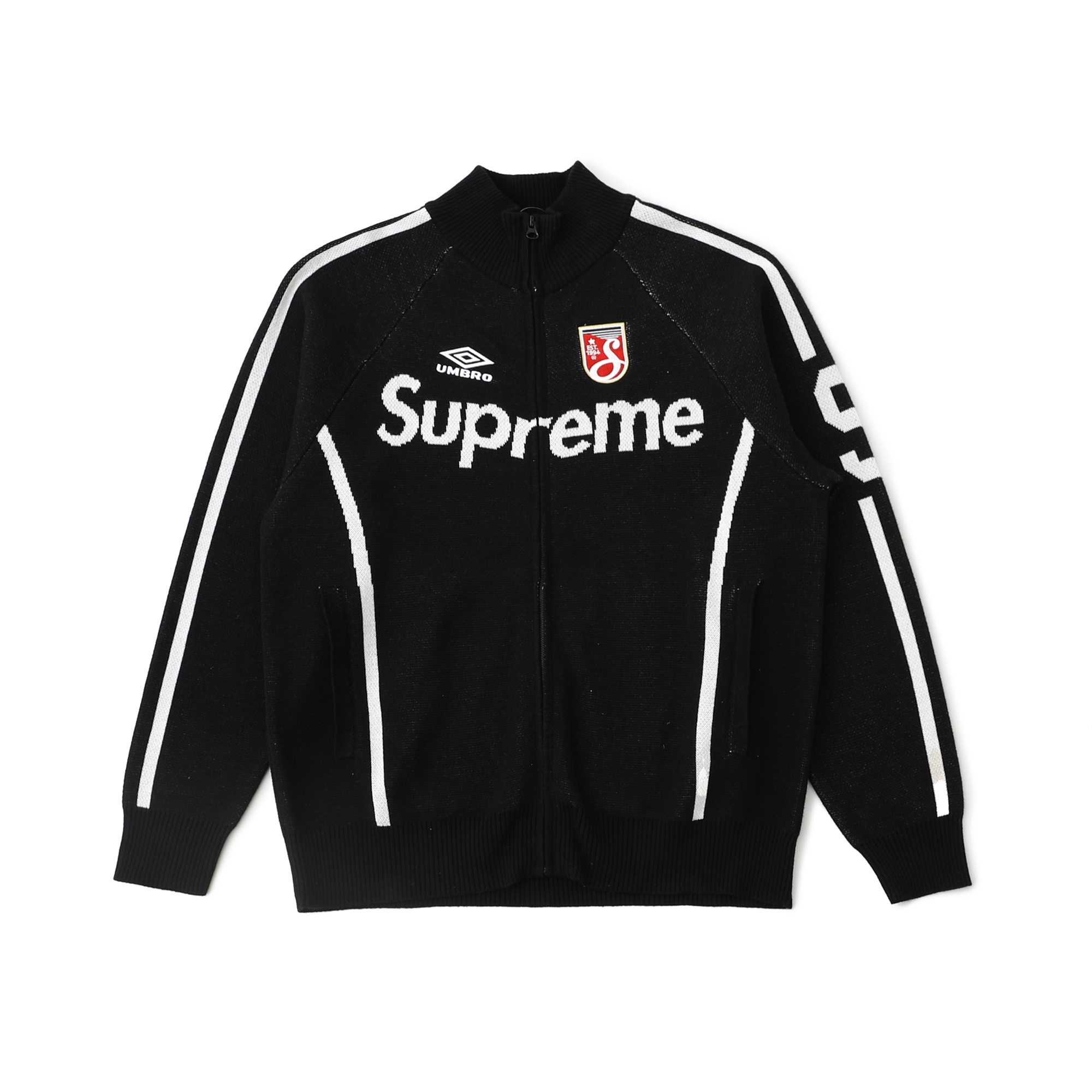 Supreme x Umbro Zip-Up Knit Jacket Multicolor