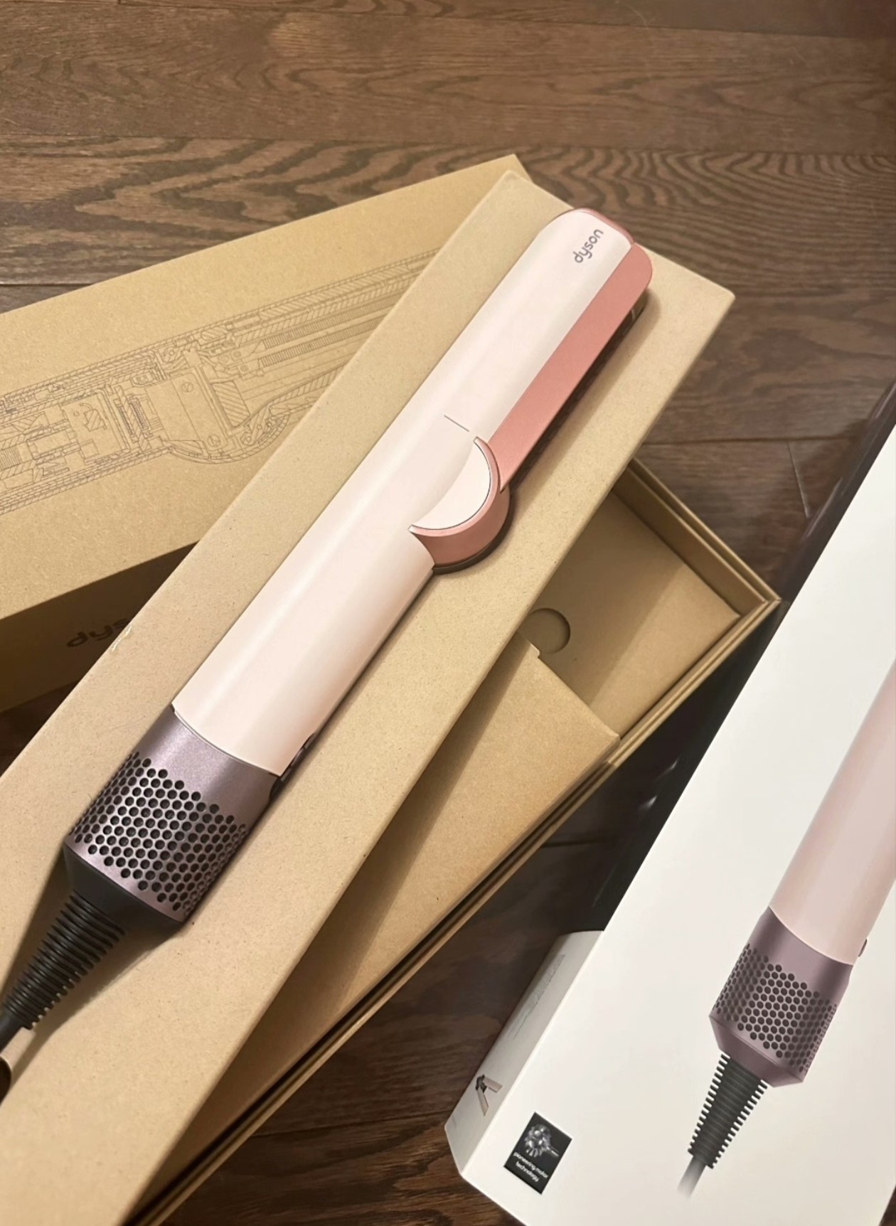 Dyson Airstrait HT01 Wet-to-Dry Hair Straightener Sunset Rose