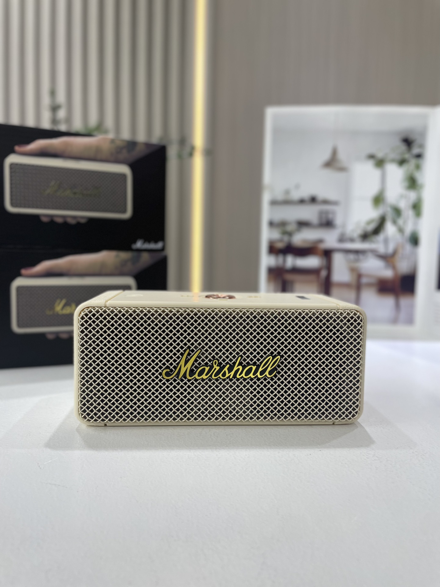Marshall Emberton II Portable Speaker Cream