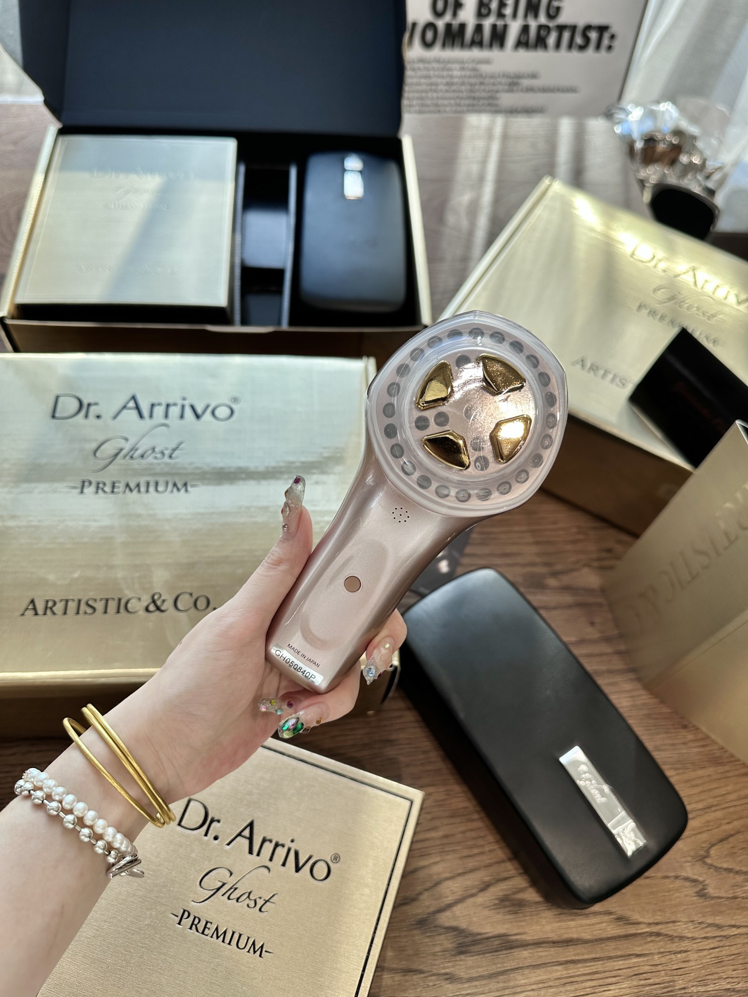 Dr. Arrivo Ghost Premium Lifting Device Rose Gold