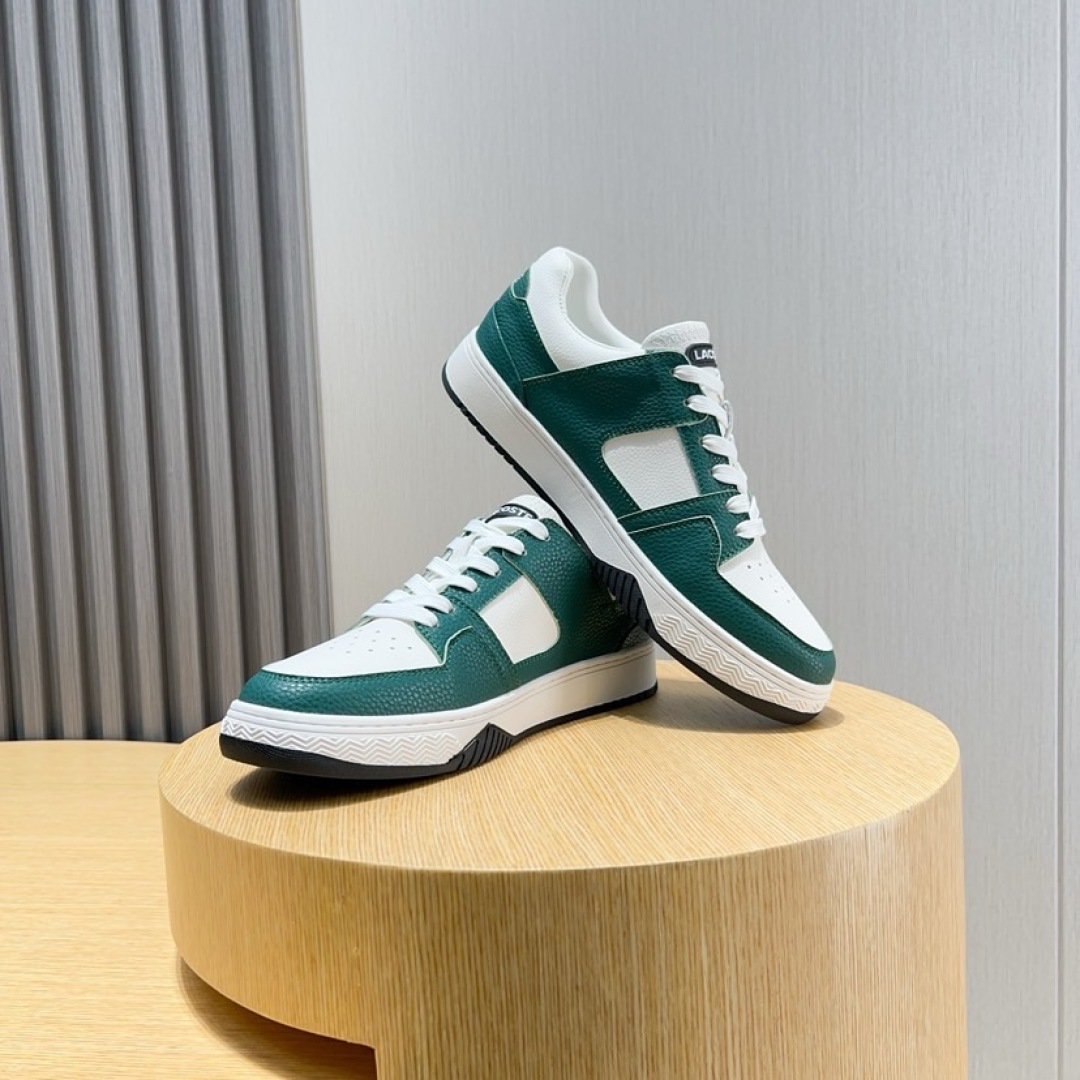 Lacoste Classic Leather Casual Sneakers Green/White