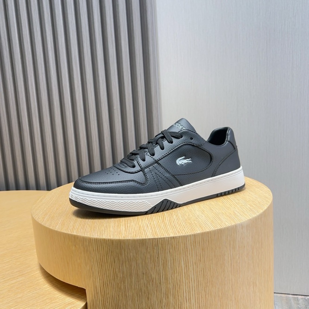 Lacoste Classic Leather Casual Sneakers Black