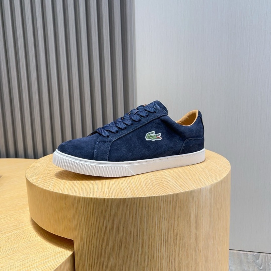 Lacoste Classic Leather Casual Sneakers Navy