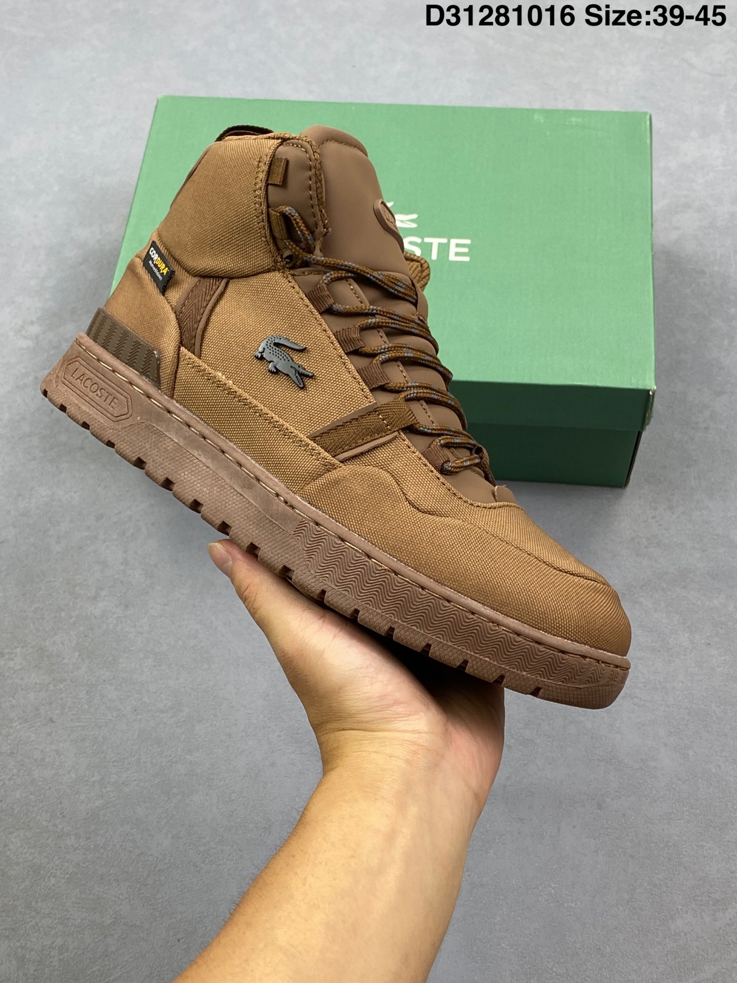 Lacoste High-Top Hiking Boots Multi-Color