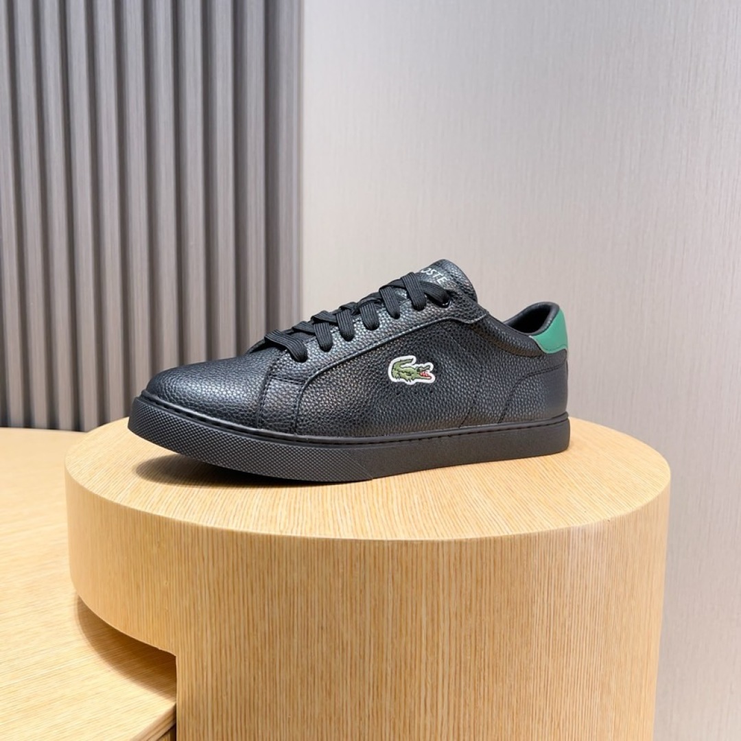 Lacoste Classic Leather Sneakers Black/Green