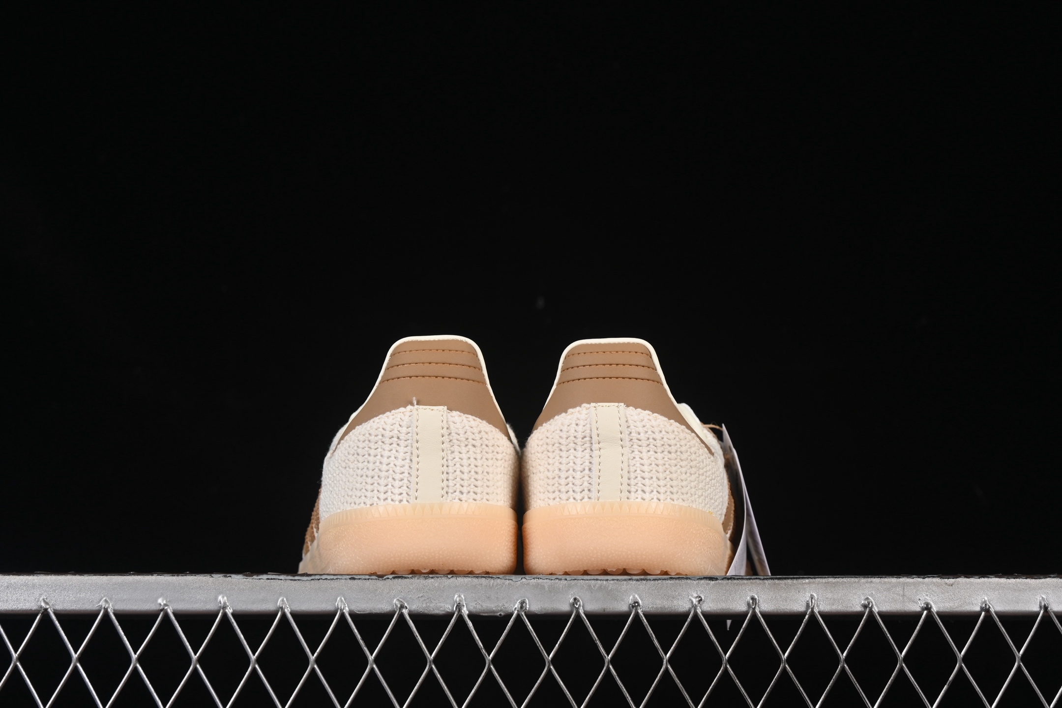 Adidas Samba OG Knit Suede Sneakers Beige