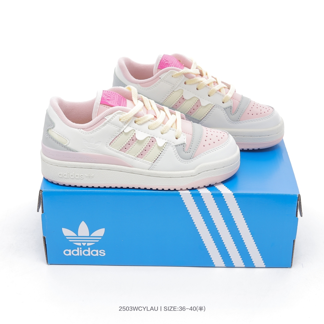 Adidas Forum Low Sneaker Pink/White