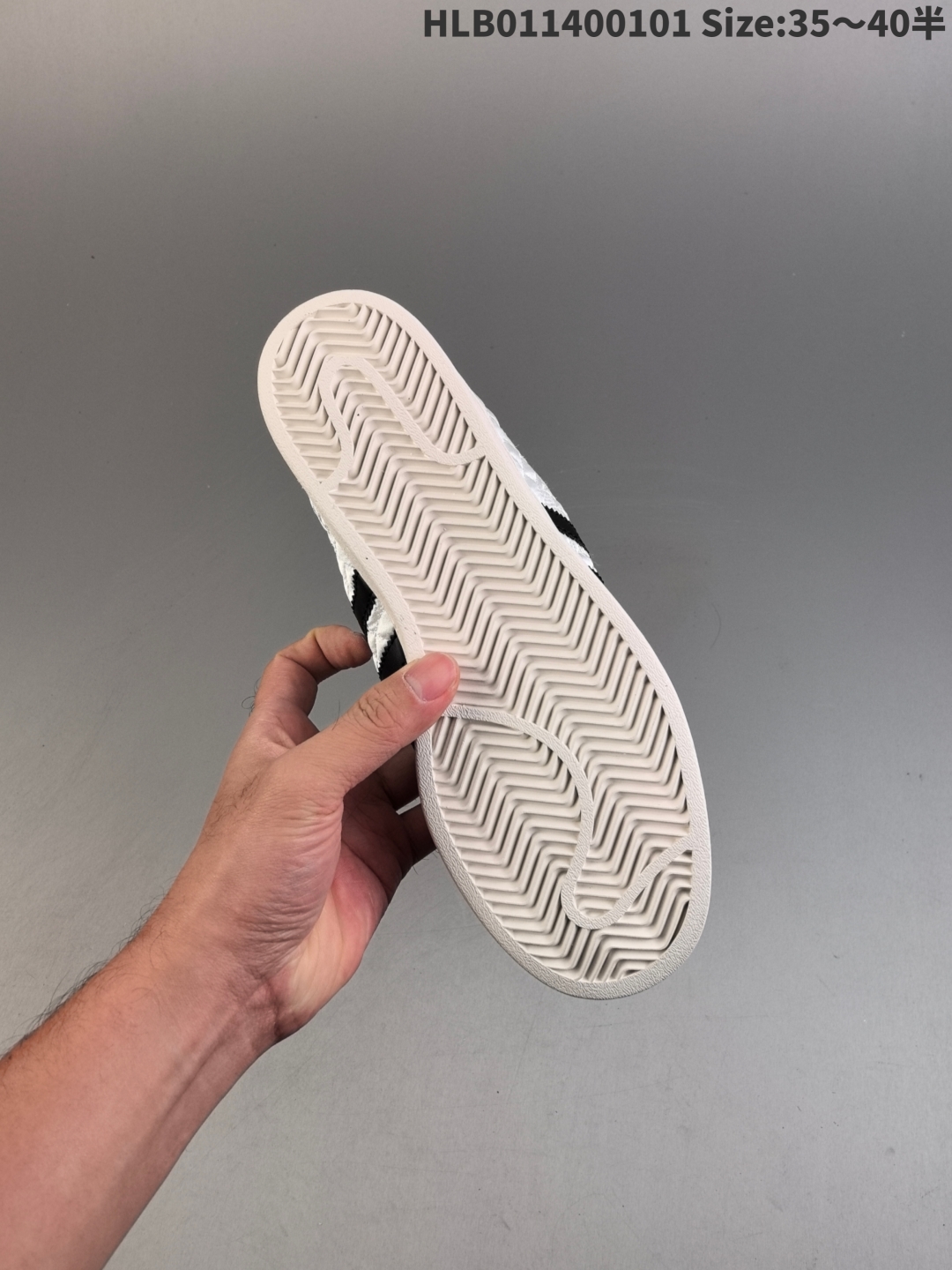 Adidas x Caroline Hu Superstar W Bow Sneakers White/Black