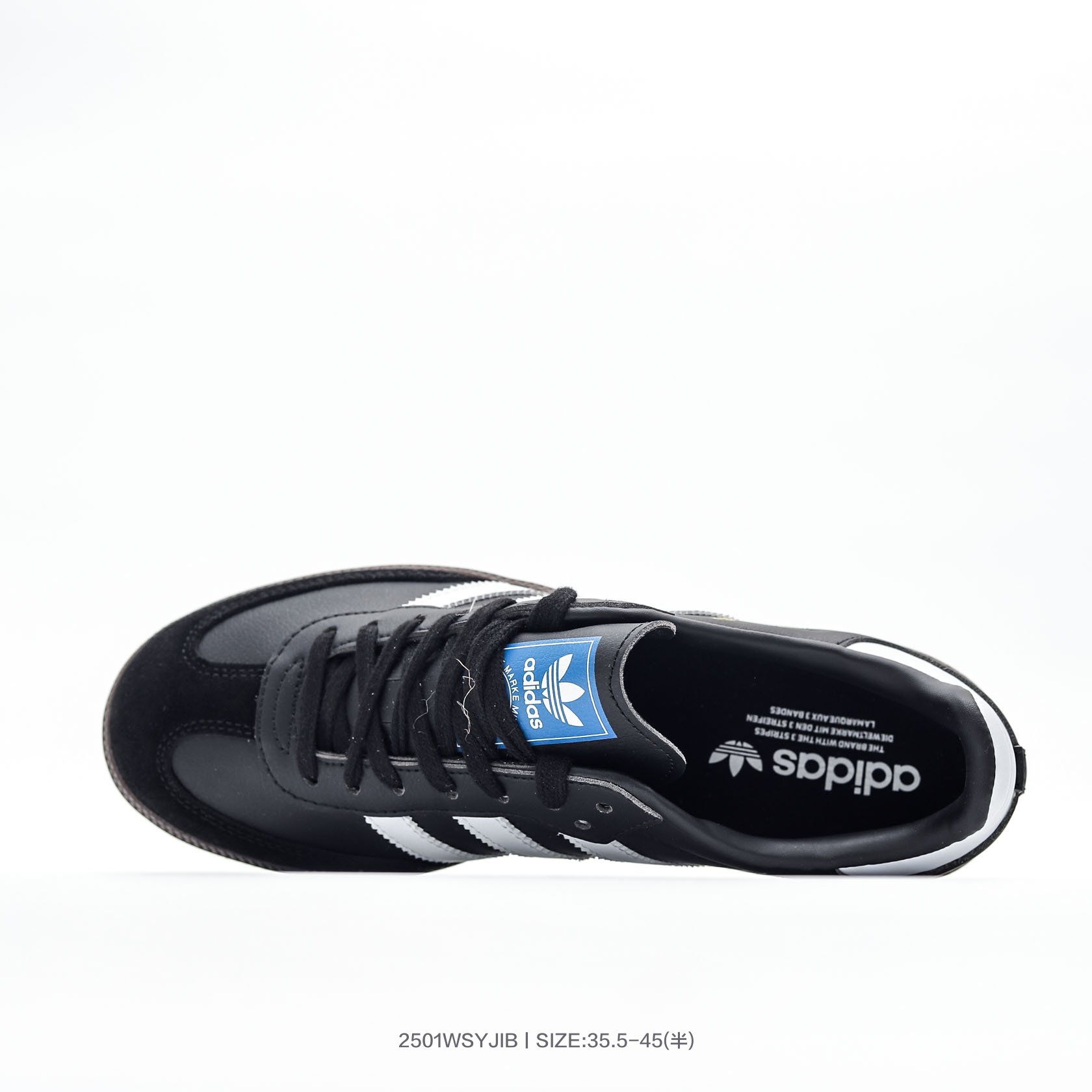 Adidas Originals Samba Vegan OG Sneakers Black/White