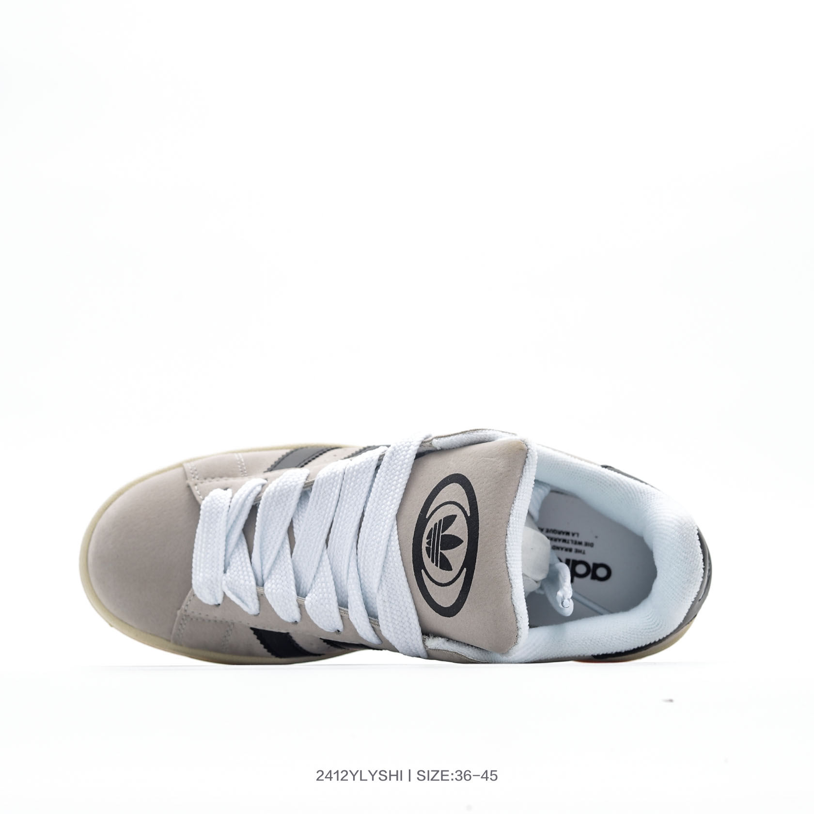 Adidas Originals Campus 00s Low-Top Skate Shoes Grey