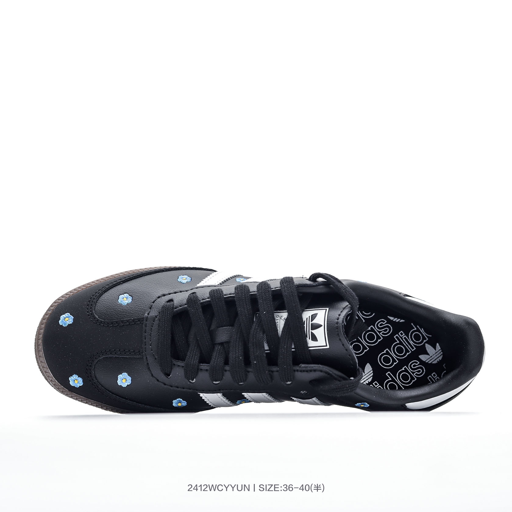 Adidas Originals Samba OG Floral Sneakers Black
