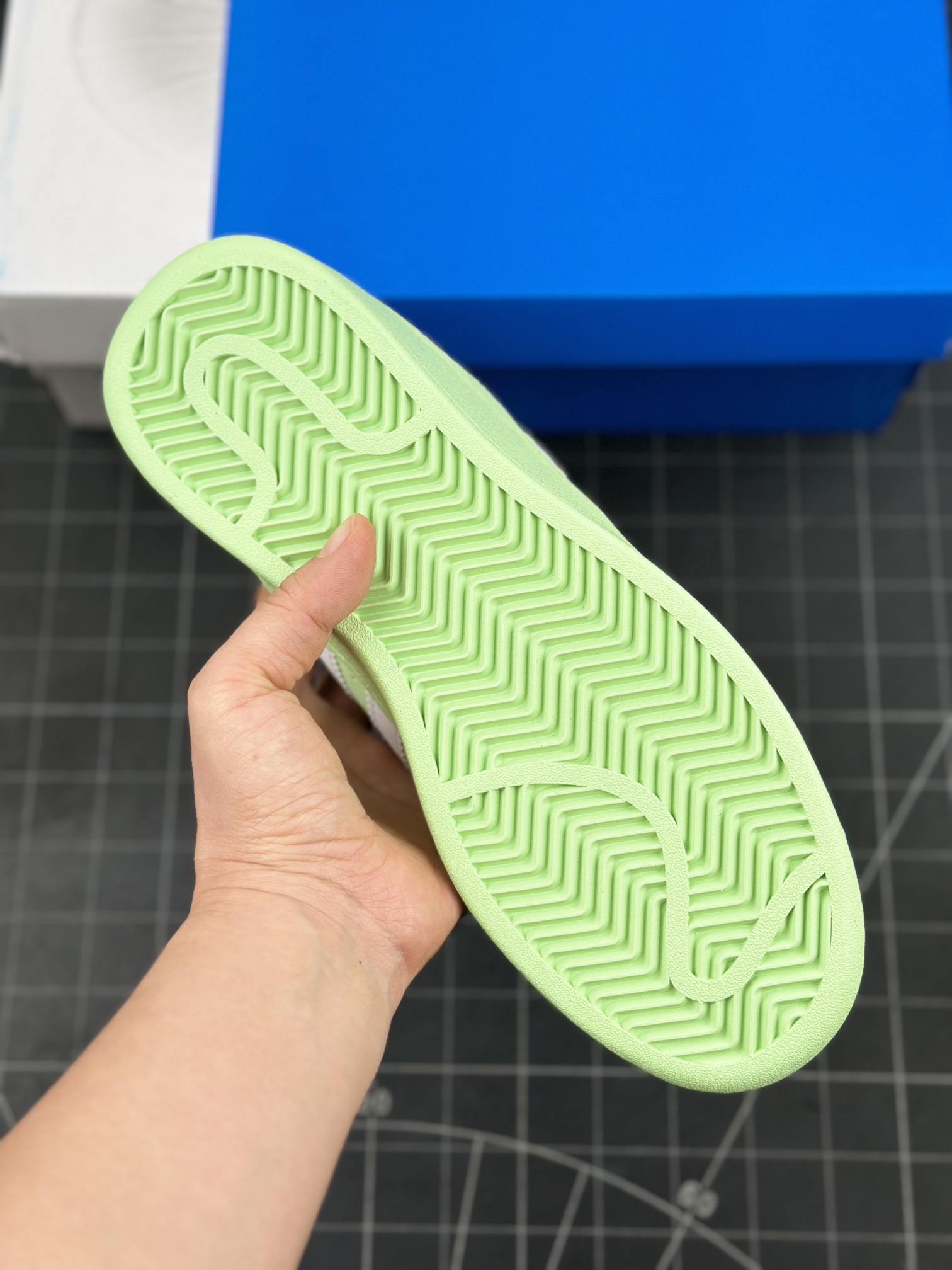 Adidas Originals Superstar XLG Platform Sneakers Green