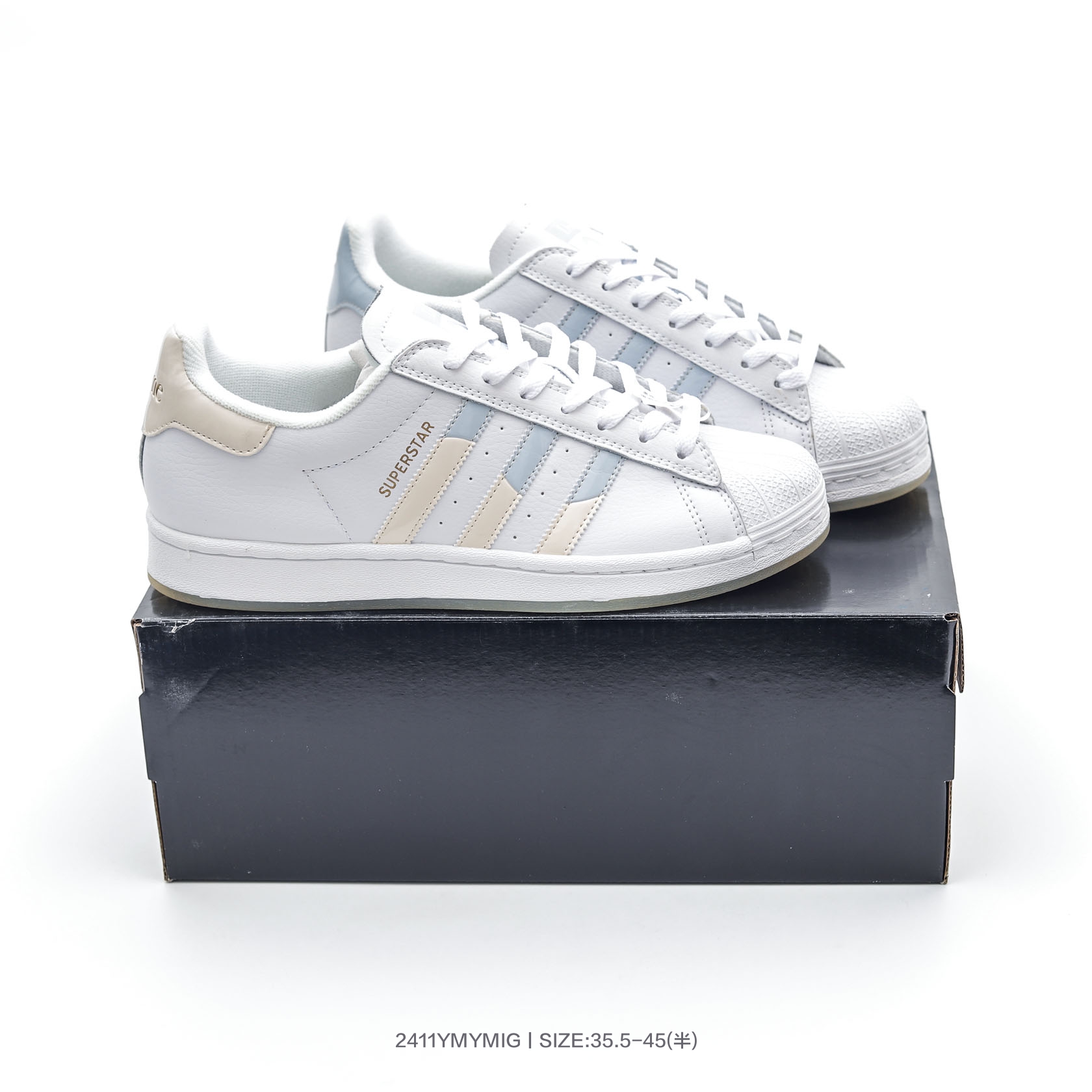 Adidas Dime Superstar ADV Low Sneakers White