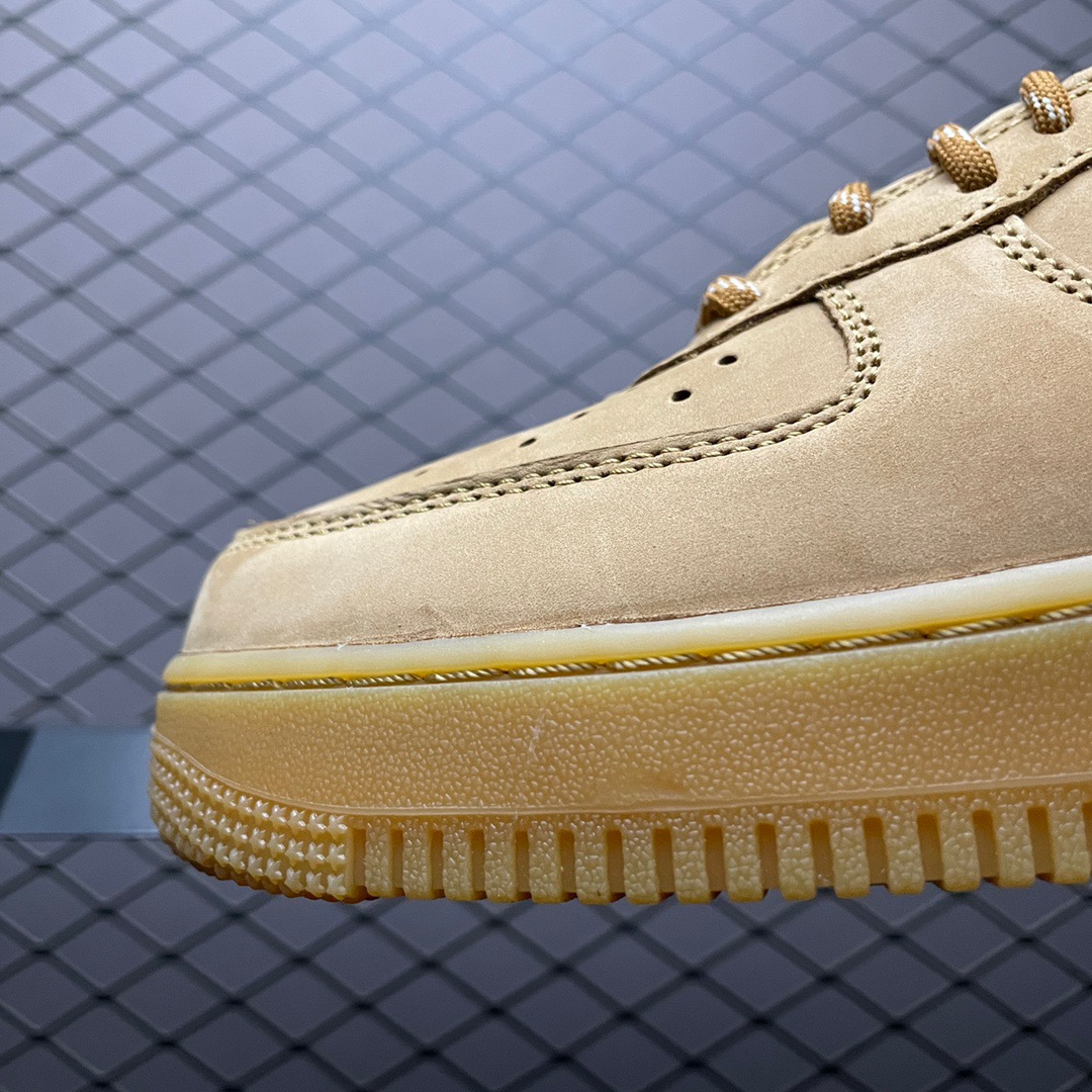 Nike Air Force 1 High Wheat Suede Tan