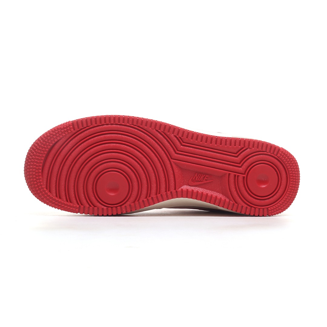 Nike By You Air Force 1 Low Retro SP Red/White