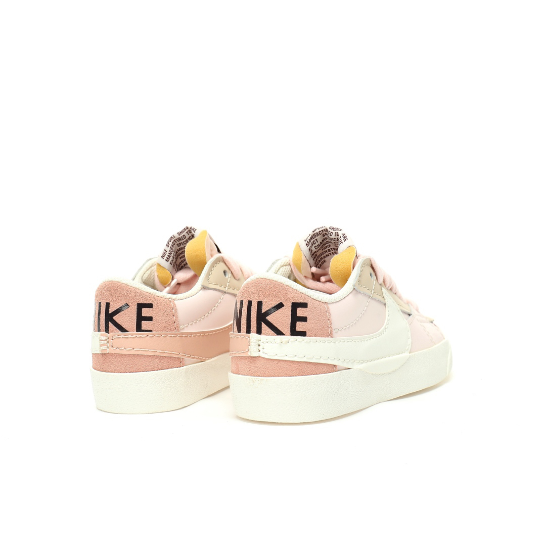 Nike Blazer 77 Low Jumbo Light Pink White Brown