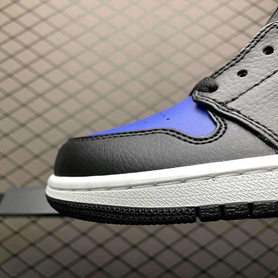 Jordan 1 Mid Leather Sneakers Blue