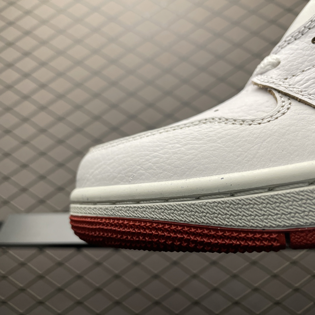 Jordan Air Jordan 1 Mid Sneakers White/Red