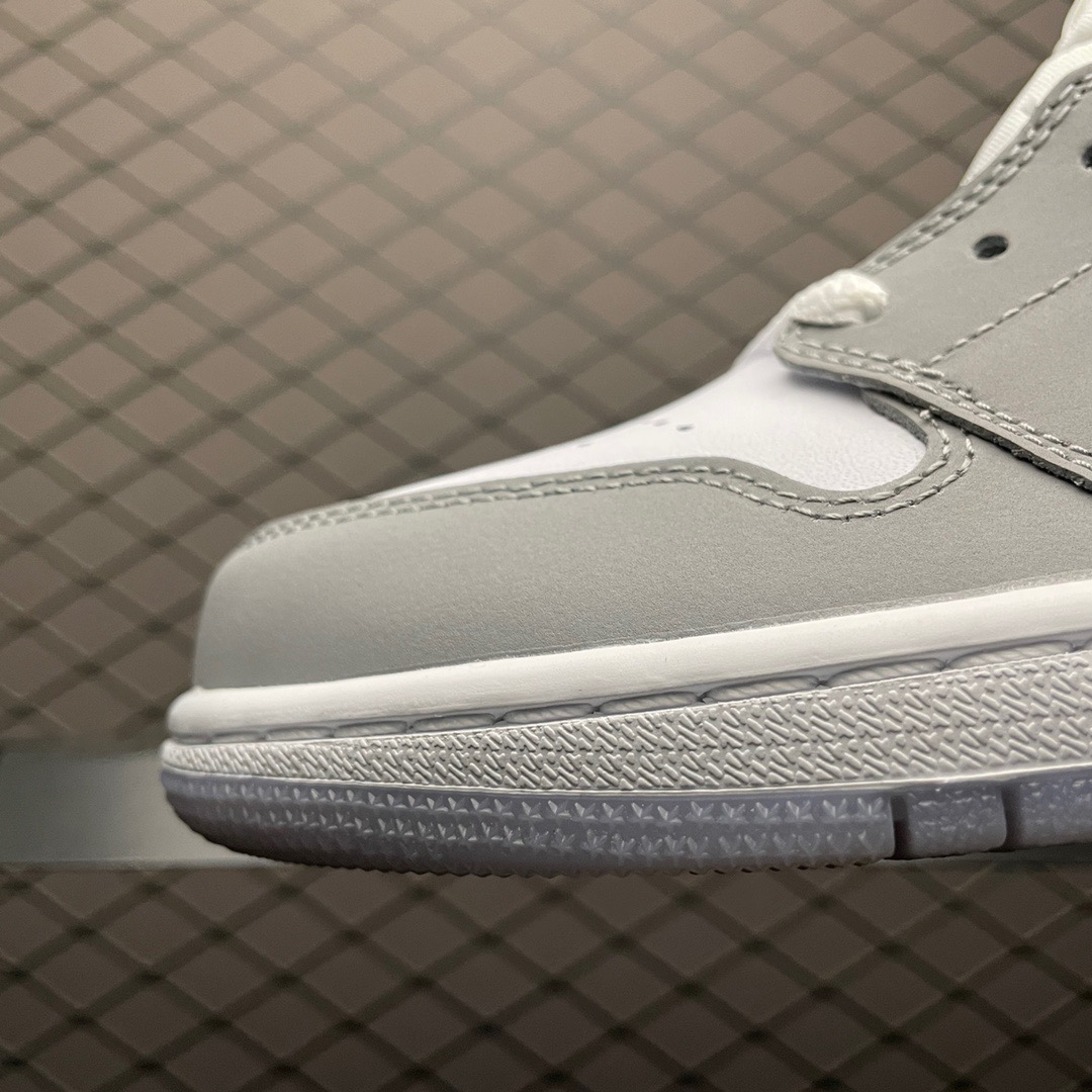 Jordan 1 Mid BQ6472-105 Grey/White/Blue