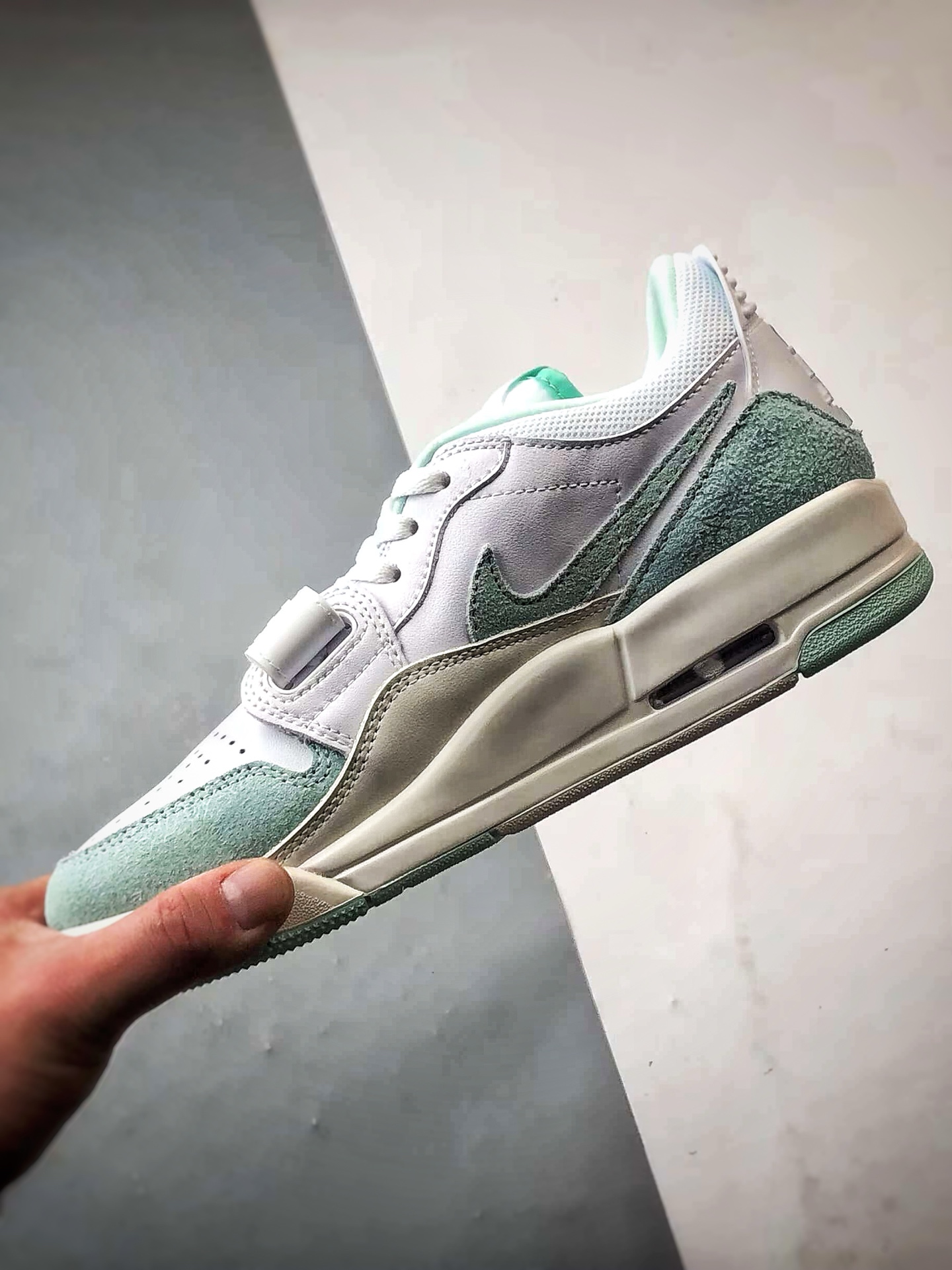 Jordan Legacy 312 White Green Sneakers