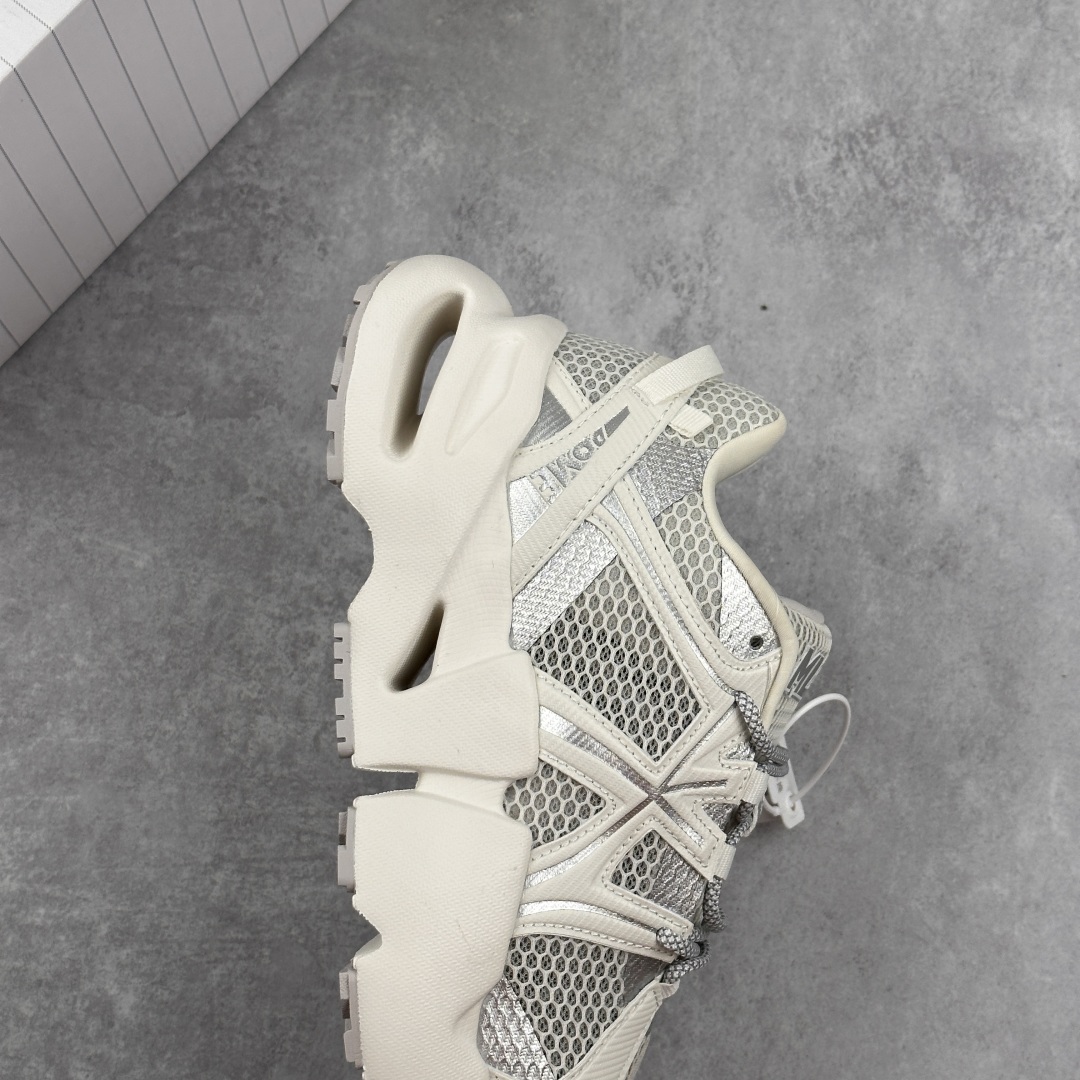 MLB Dome Runner Dad Sneakers White/Silver