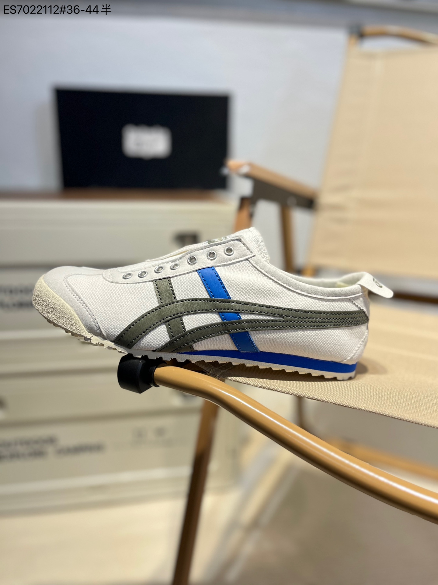 Asics Onitsuka Tiger Slip-On Canvas Sneakers Multicolor