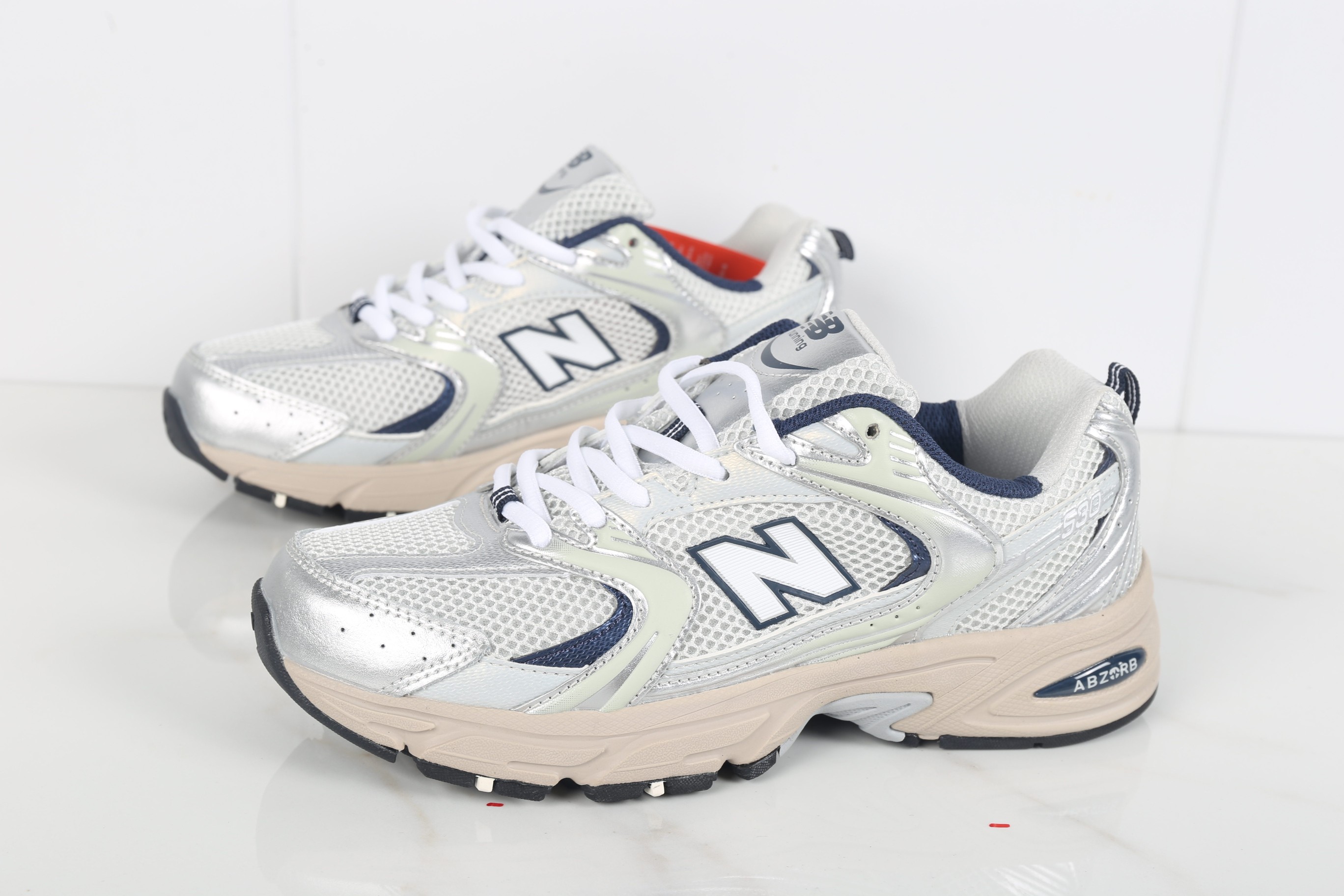 New Balance MR530 Retro Dad Sneakers Silver