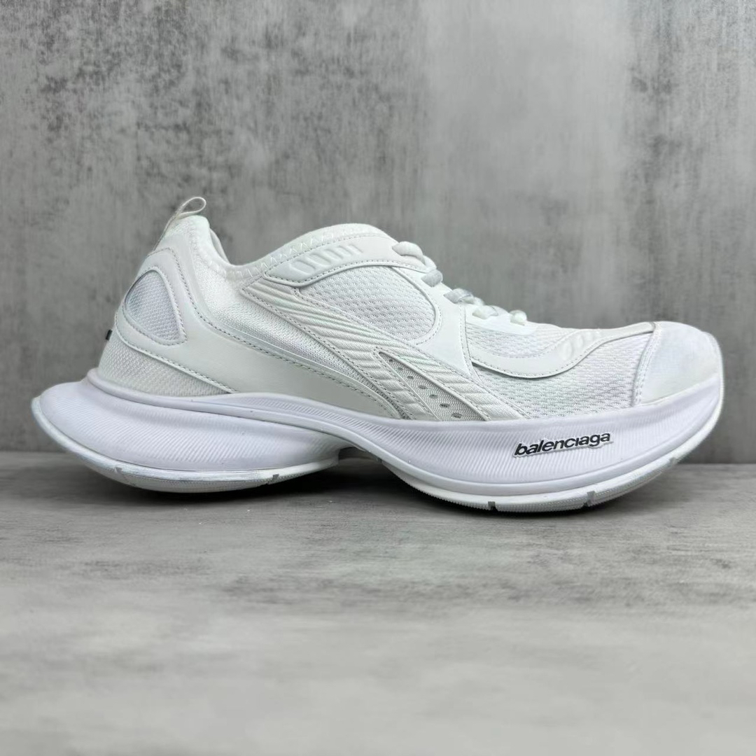 Balenciaga Lightweight Breathable Running Sneakers White