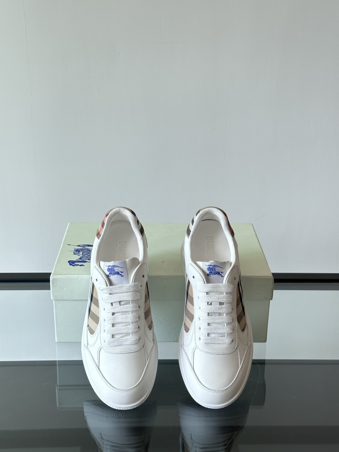 Burberry Vintage Check Sneakers White