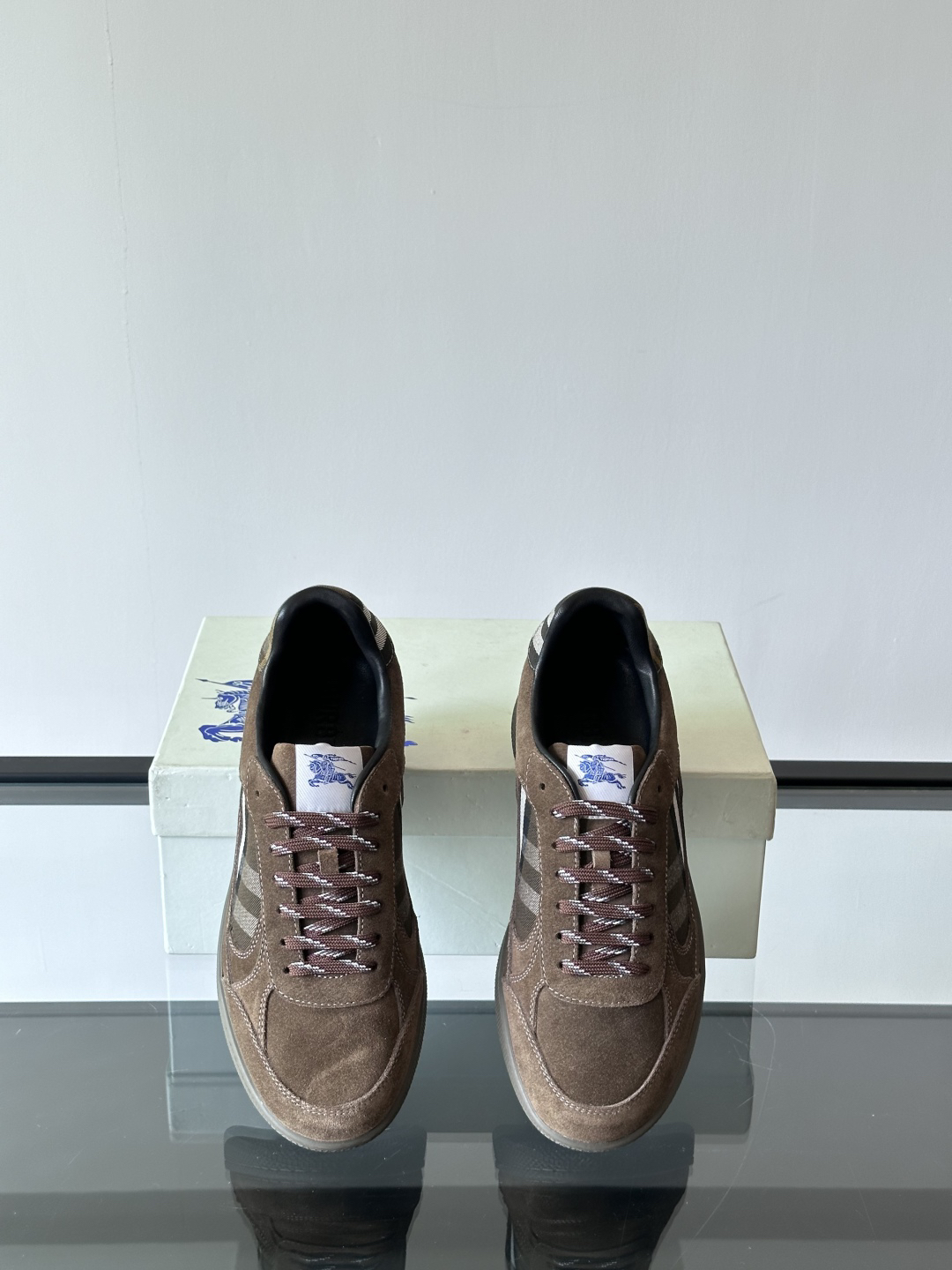 Burberry Vintage Check Sneakers Brown