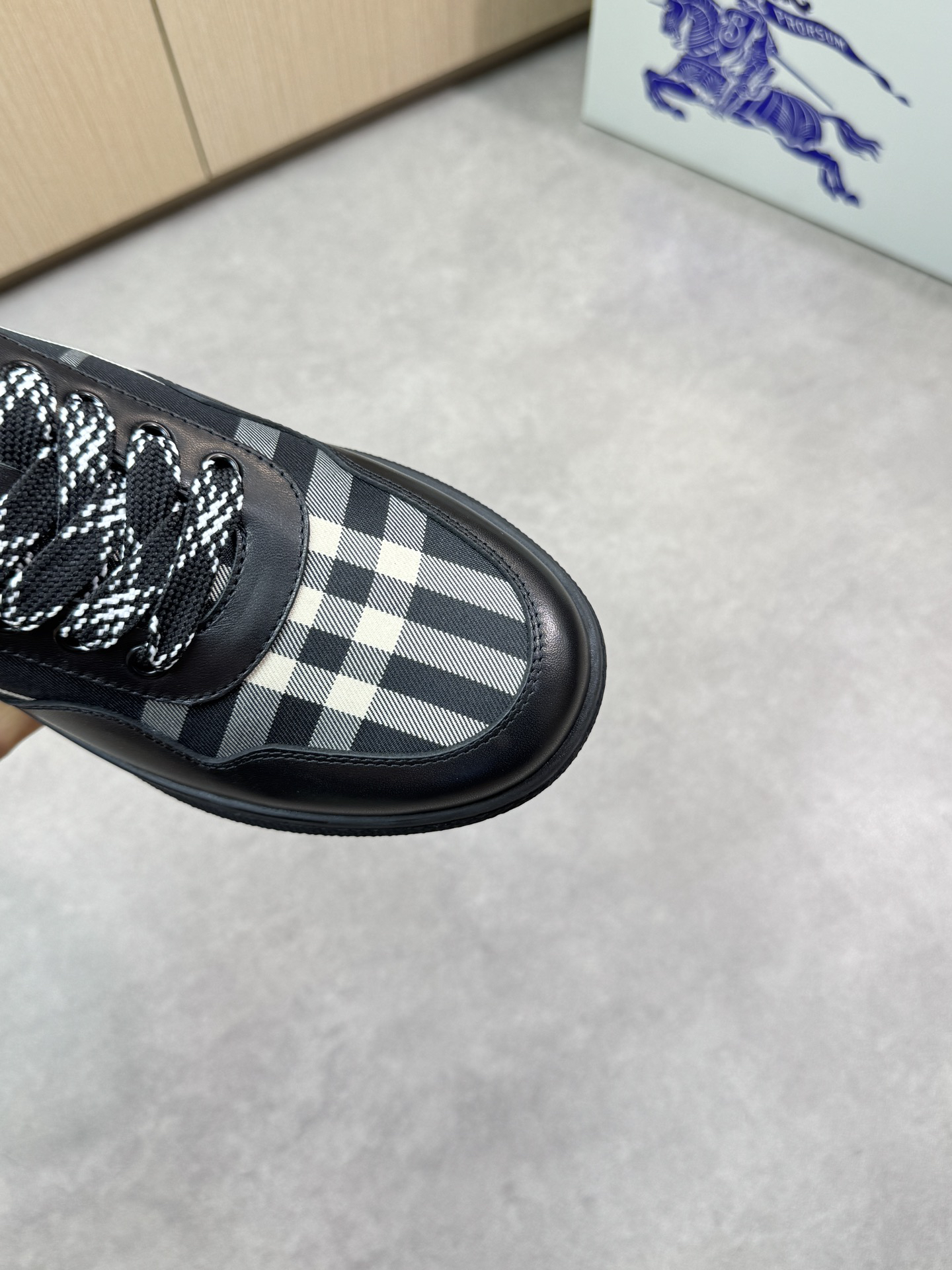 Burberry Vintage Check Sneakers Black