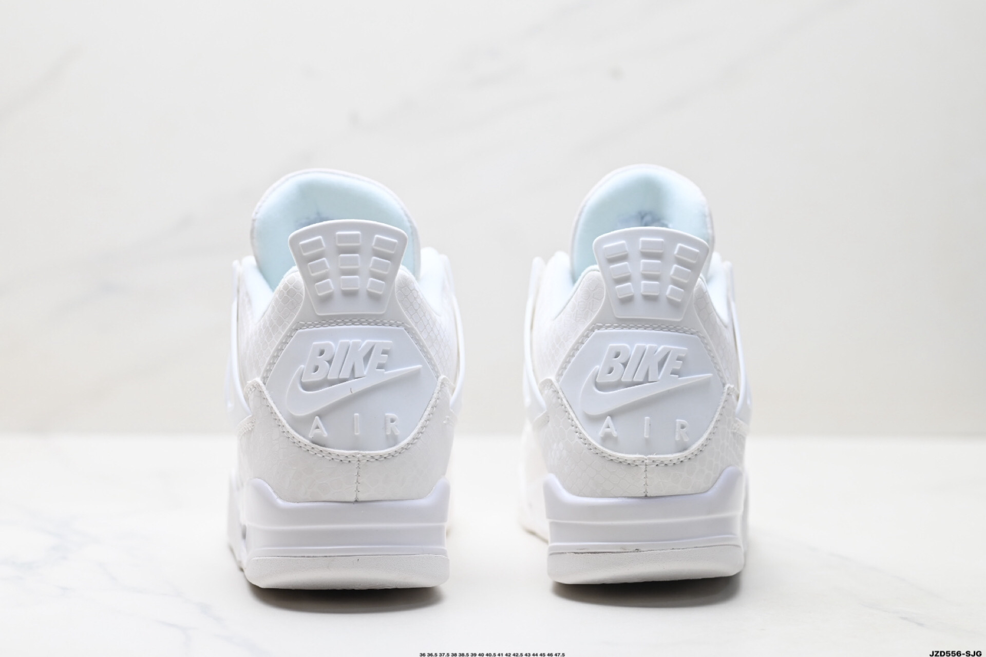 Nike Air Jordan 4 Retro Mid Top Sneakers White