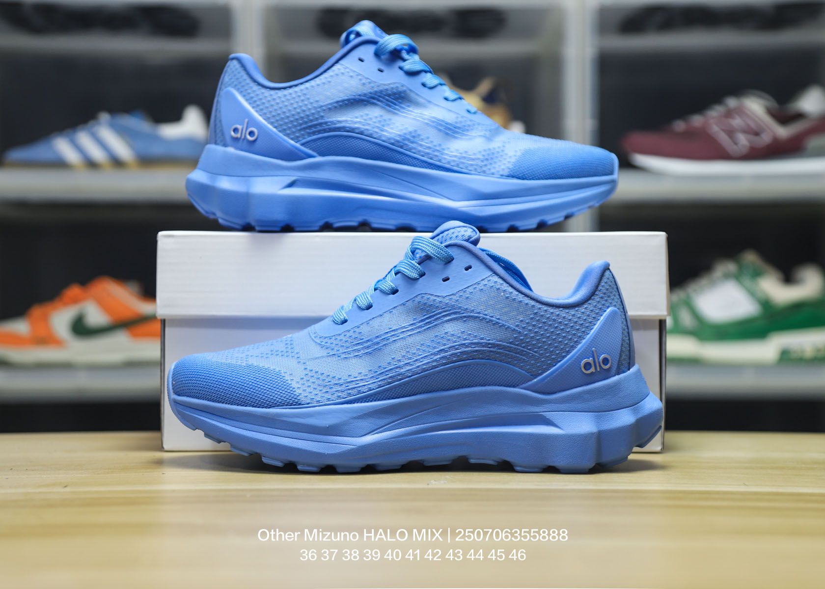 Mizuno HALO MIX Wave Runner Shoes Blue